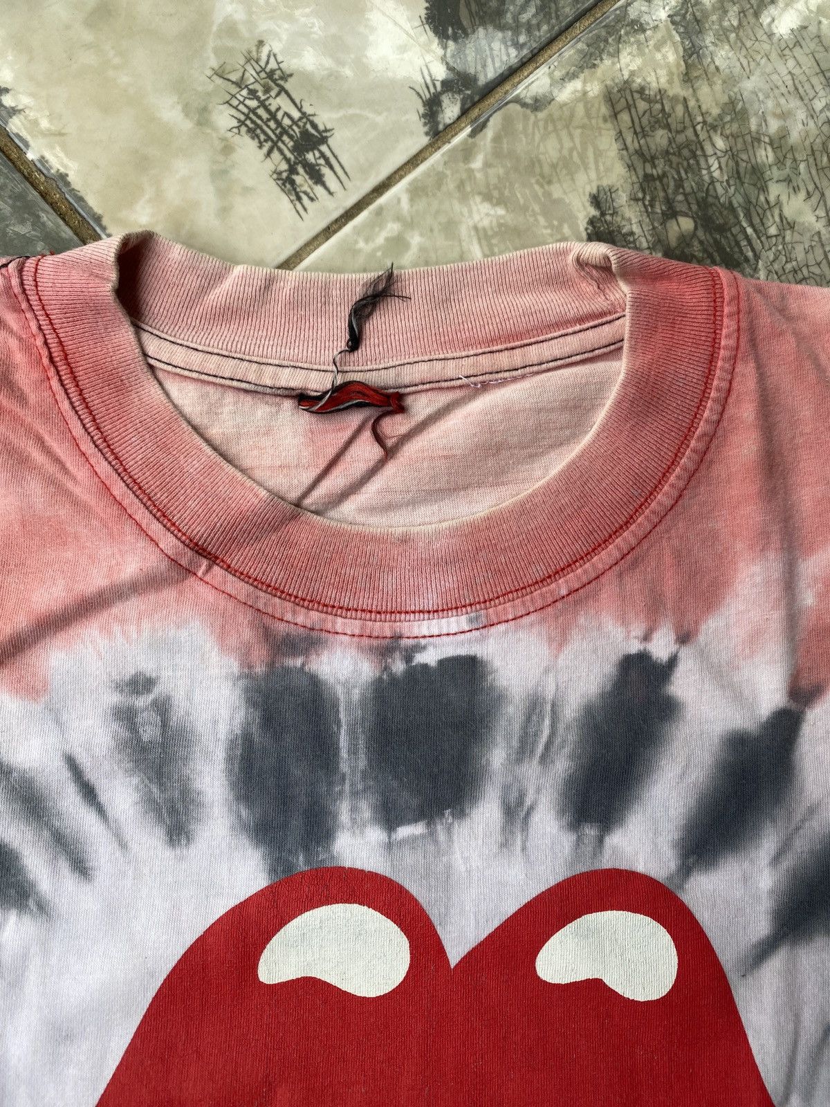Band Tees THE ROLLING STONES “Band Logo” Tie-Dye Tee (2000s) Size US L / EU 52-54 / 3 - 4 Thumbnail