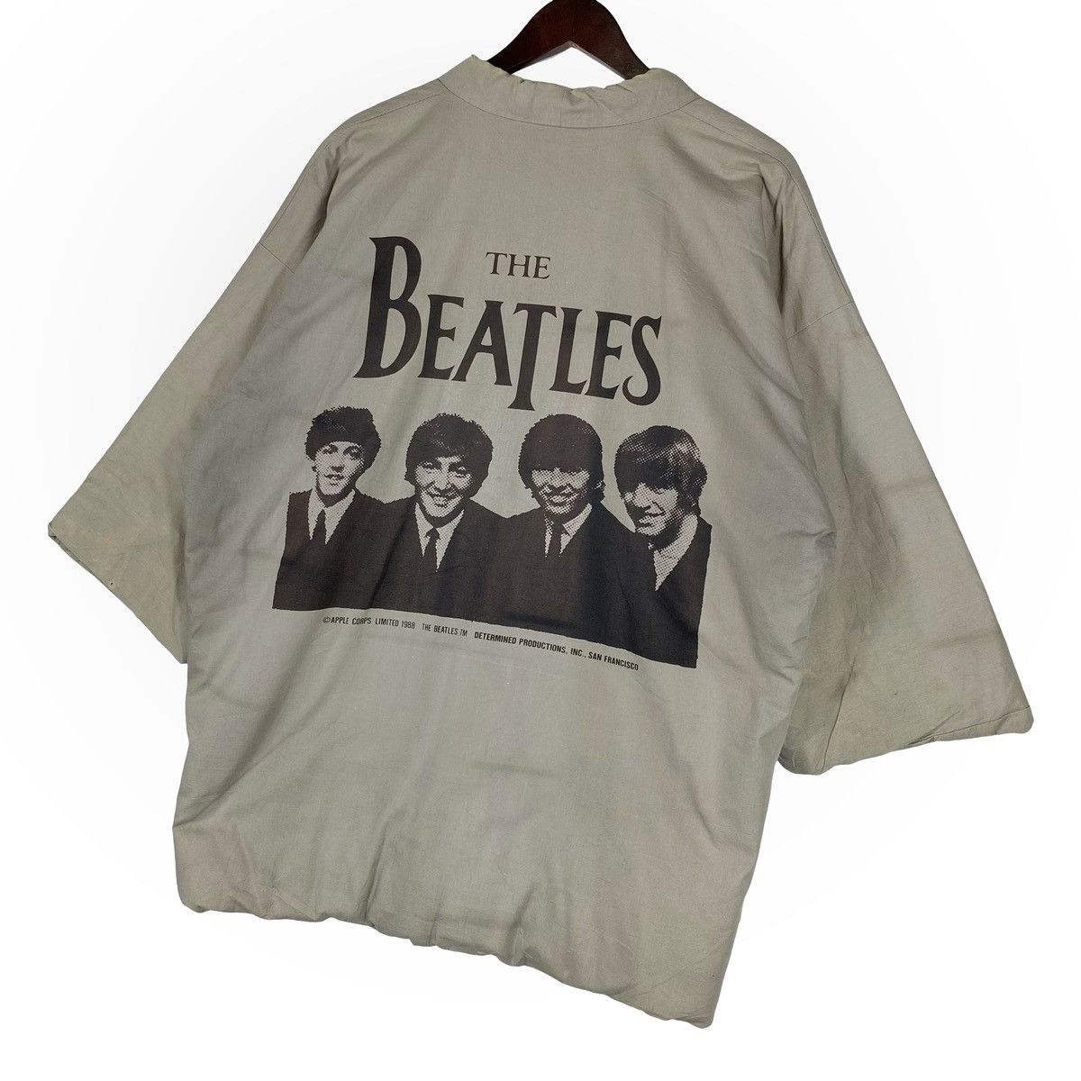 Vintage Vintage 1988 The Beatles Kimono Jacket Size US L / EU 52-54 / 3 - 3 Thumbnail