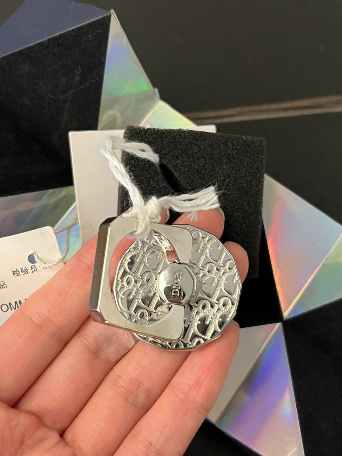Christian Dior Monsieur × Dior Dior Pop Socket Ring Phone Holder Size ONE SIZE - 2 Thumbnail
