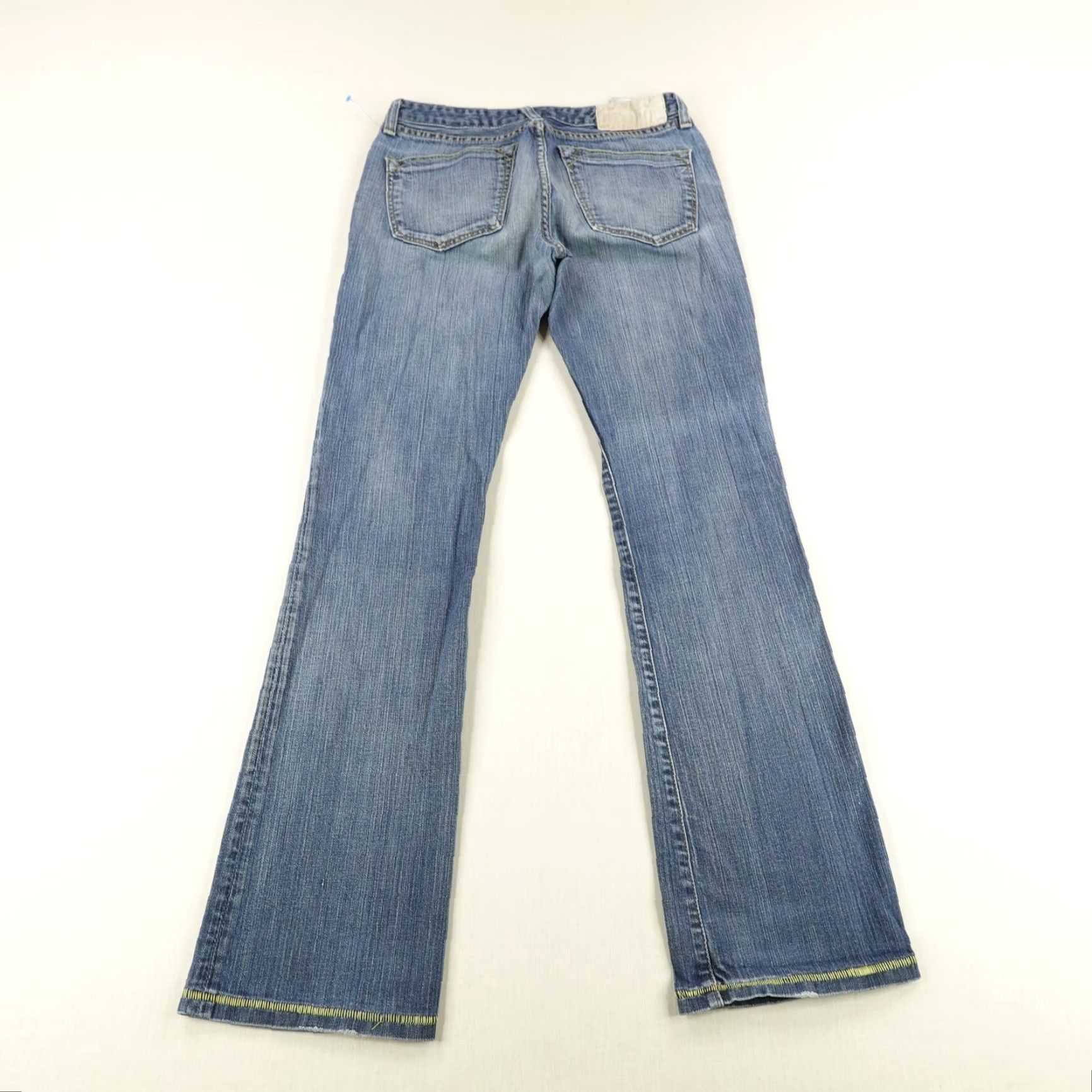Vintage VINTAGE Loomstate Jeans Womens 30 Blue Denim Bootcut Organic Cotton Made in USA Size US 30 / EU 46 - 4 Thumbnail