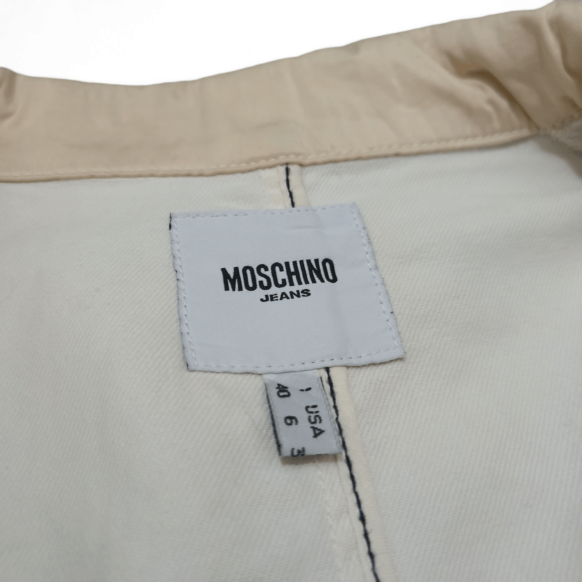 Moschino Vintage Moschino Jeans Denim Jacket Size M / US 6-8 / IT 42-44 - 7 Thumbnail