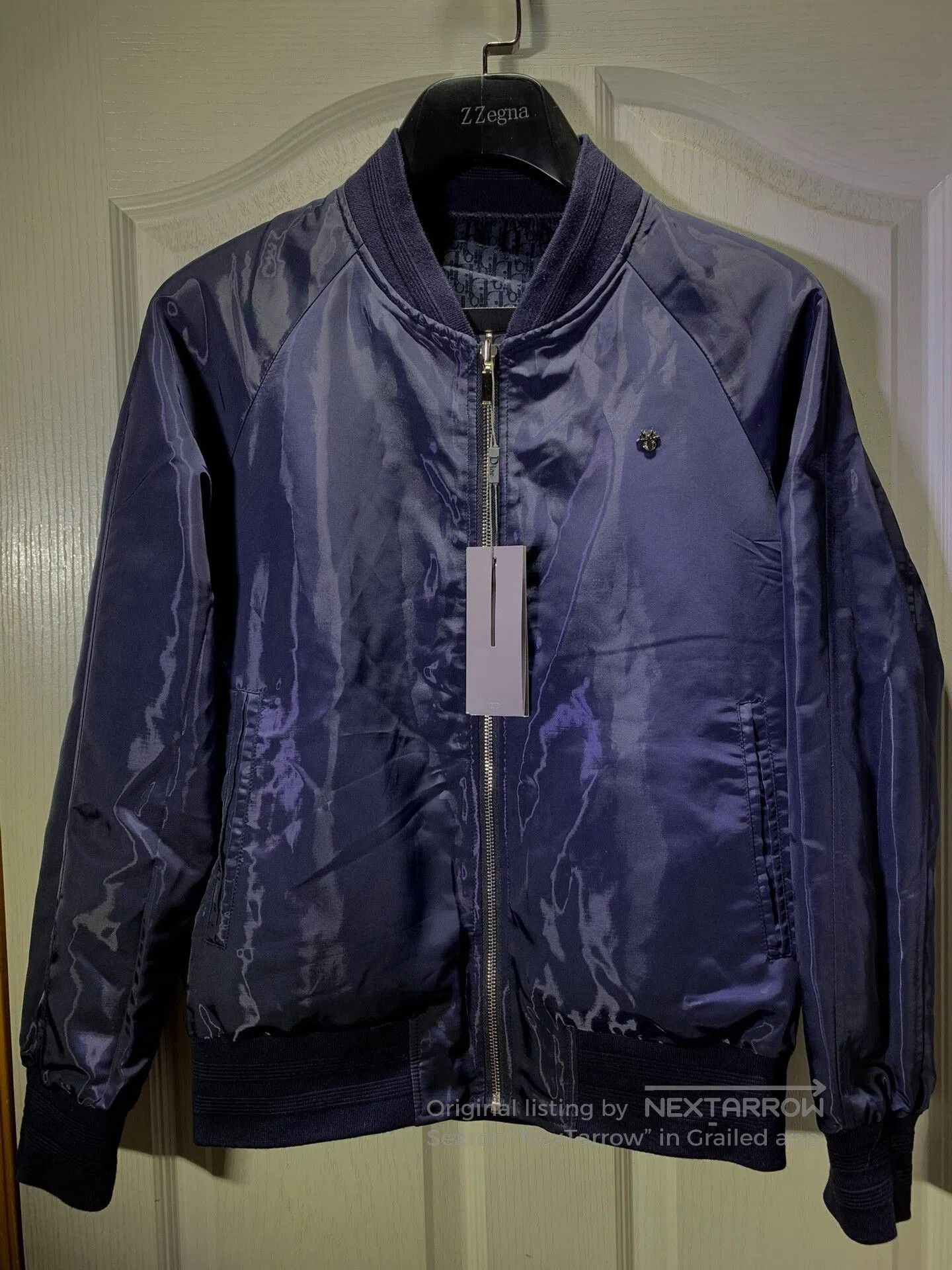 Dior Men\'s Reversible Padded Flight Jacket.