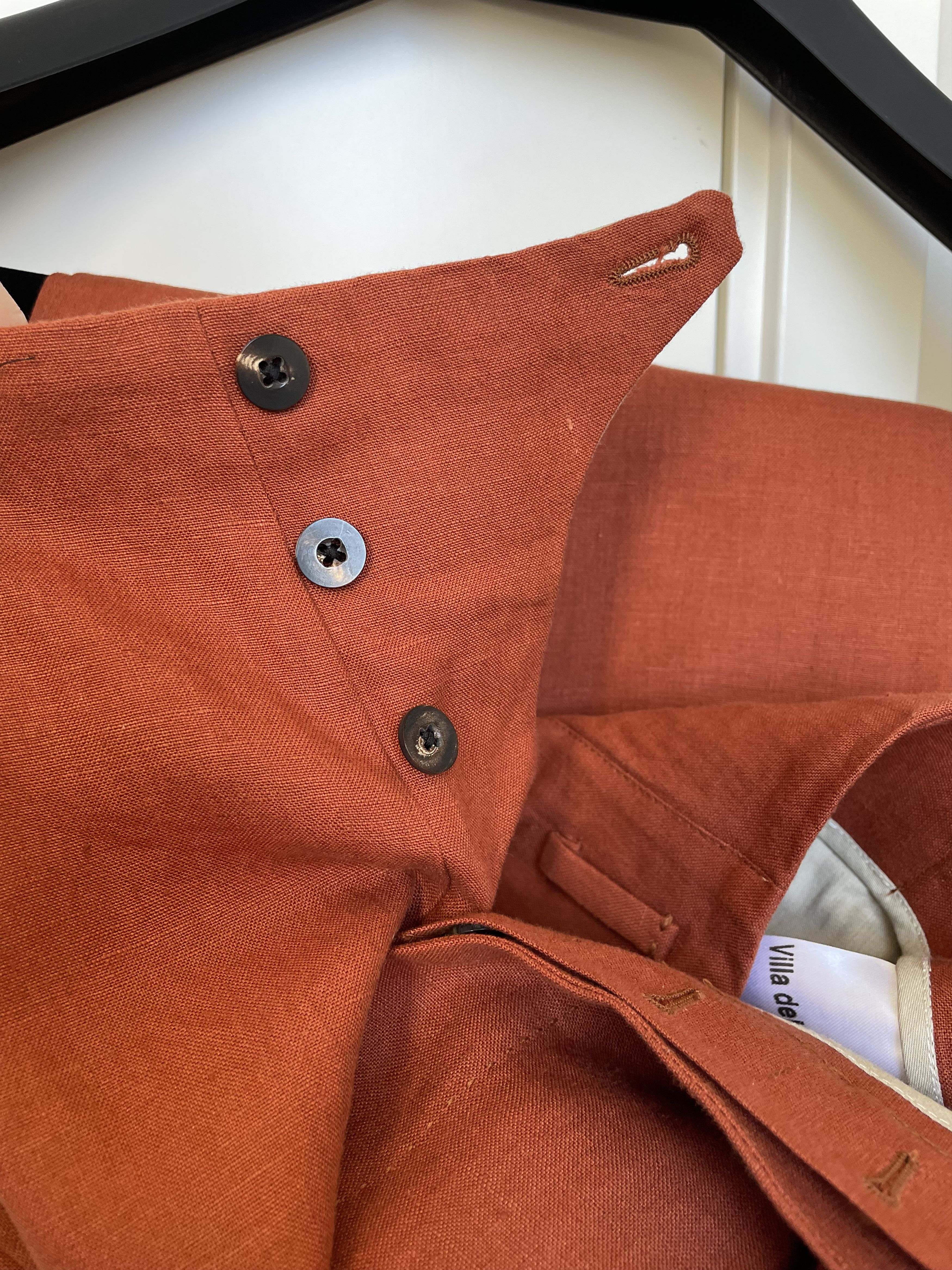 Other NWOT Villa del Corea brick linen high rise trousers, w34 Size US 34 / EU 50 - 5 Thumbnail