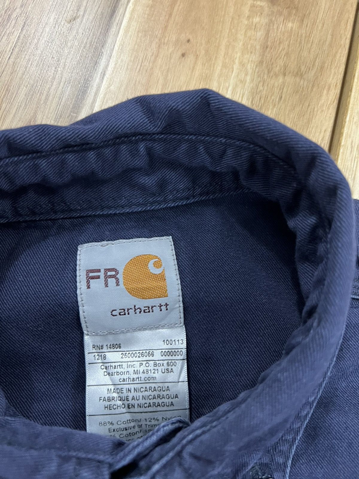 Carhartt Carhartt Long Sleeve WorkShirt Size US L / EU 52-54 / 3 - 3 Thumbnail