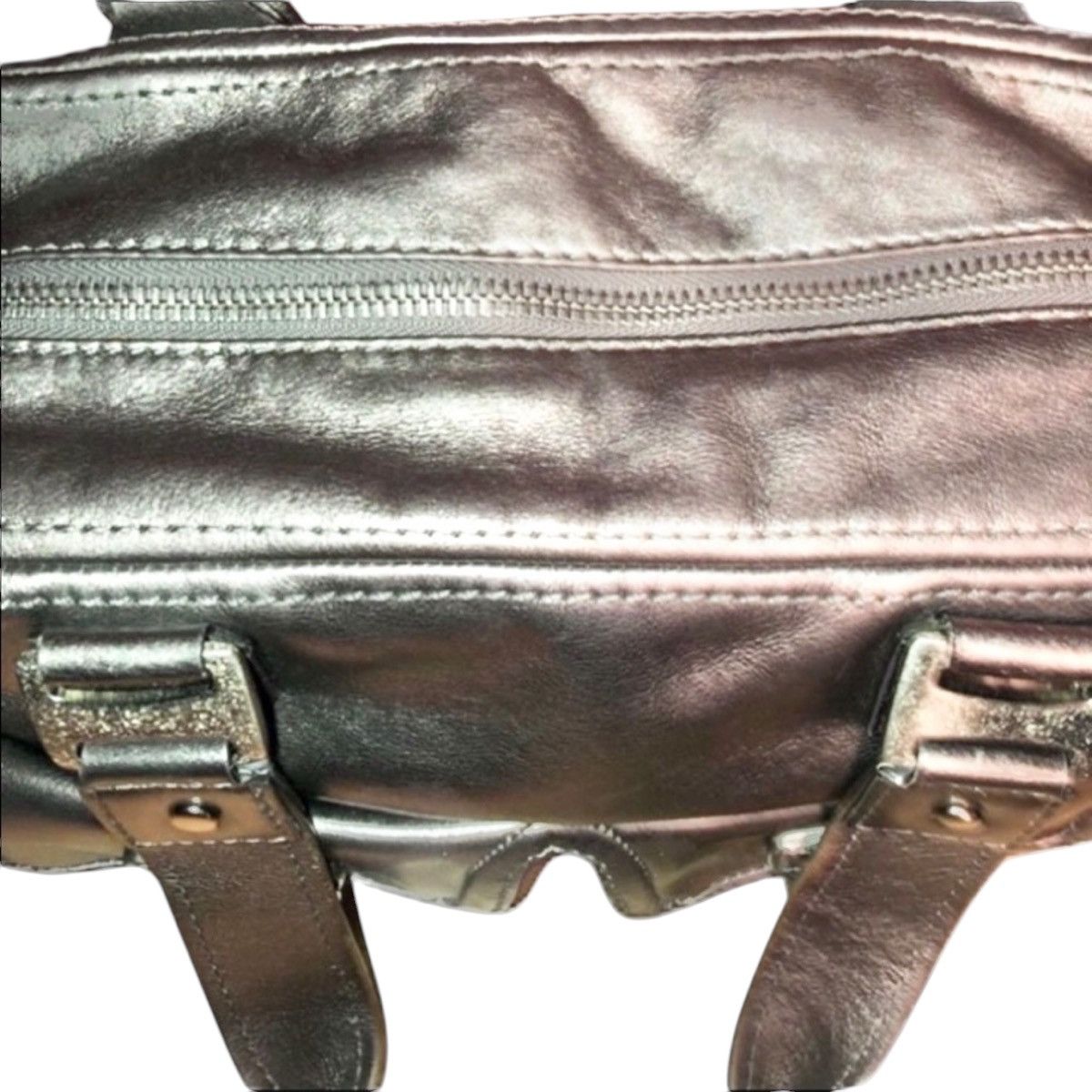 Michael Kors Michael Kors pewter satchel bag Size ONE SIZE - 6 Thumbnail