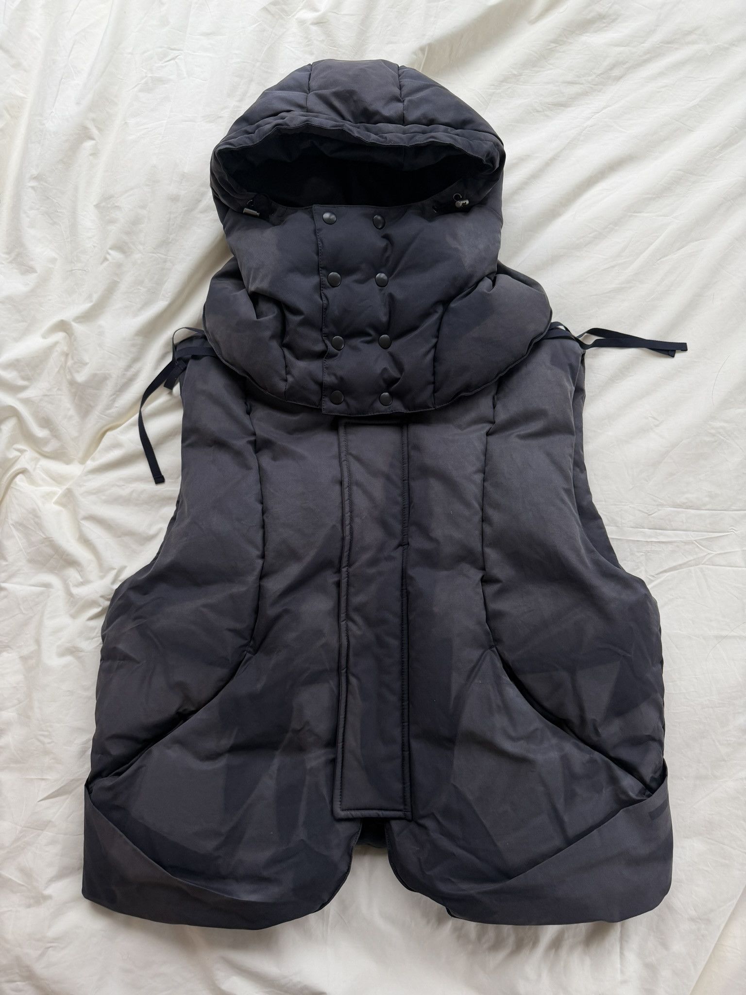 JiyongKim FW24 Sun-Bleached Down Vest Size US M / EU 48-50 / 2 - 1 Thumbnail