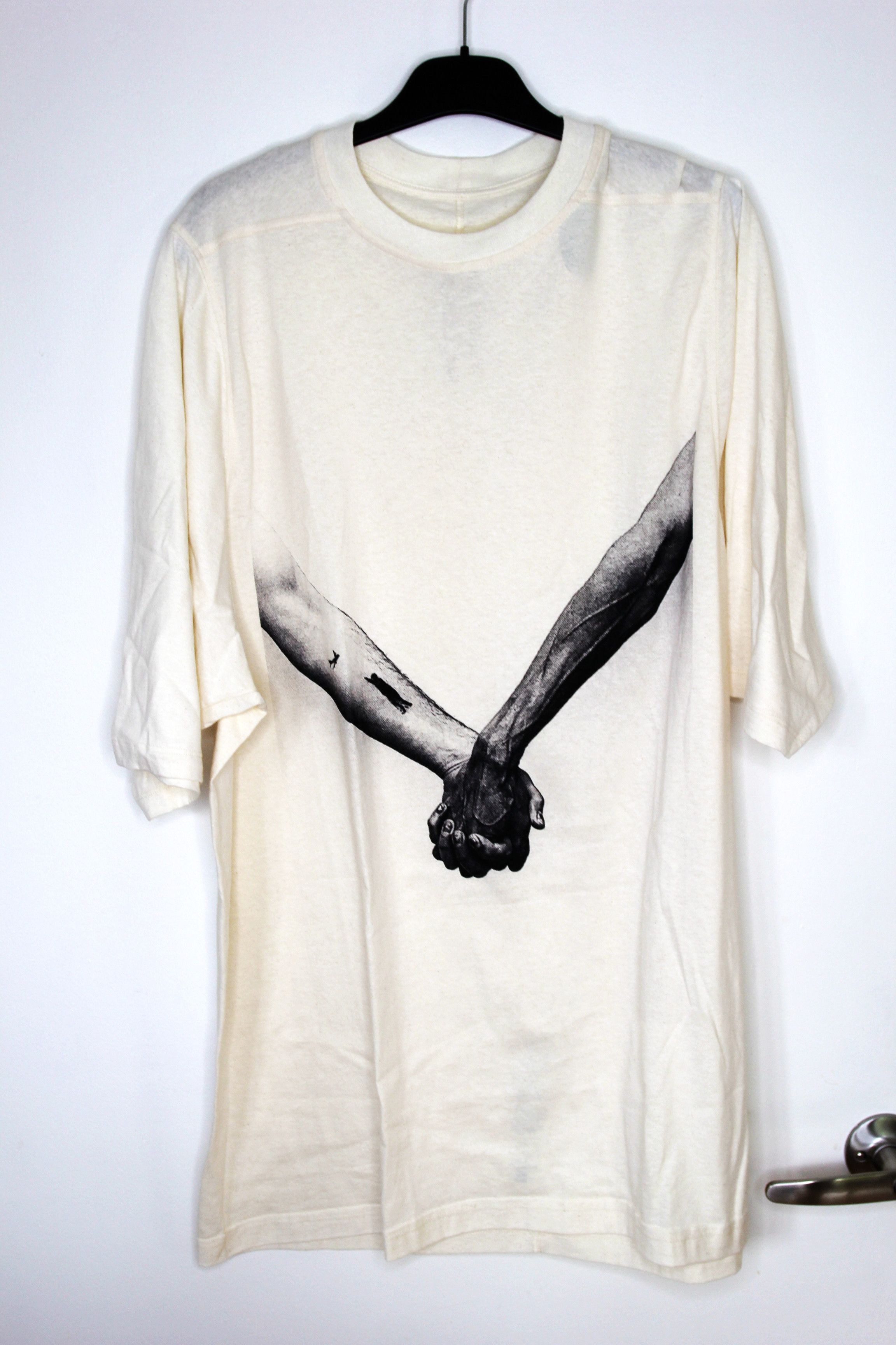 Rick Owens BNWT SS25 RICK OWENS "HOLLYWOOD" RUNWAY JUMBO SS T TSHIRT L Size US L / EU 52-54 / 3 - 2 Thumbnail