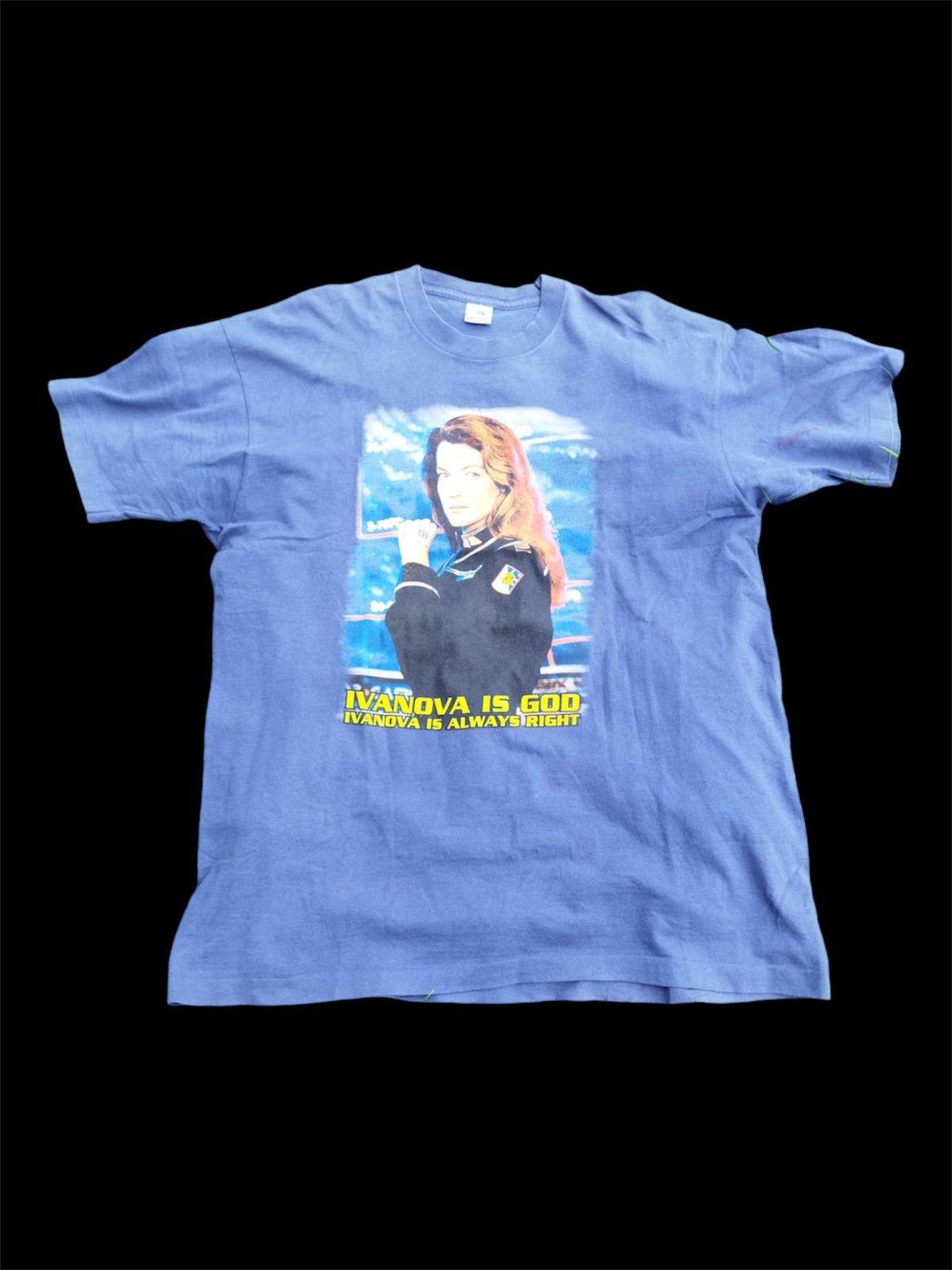 Vintage 90s Babylon 5 Ivanova Is God Tee Size US XXL / EU 58 / 5 - 1 Thumbnail