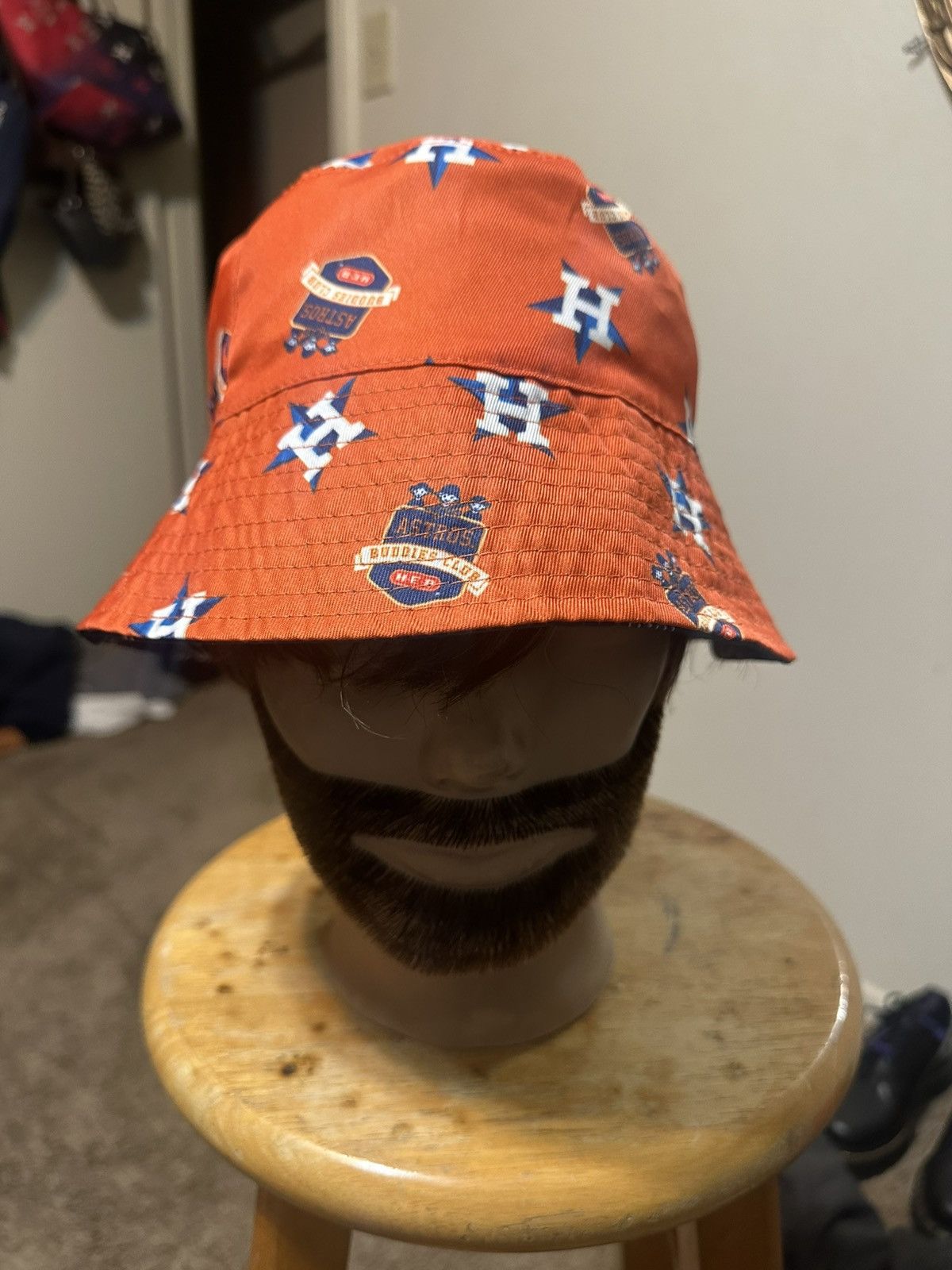 MLB Vintage MLB Houston Astors “reversible” bucket hat 00s Size ONE SIZE - 4 Thumbnail