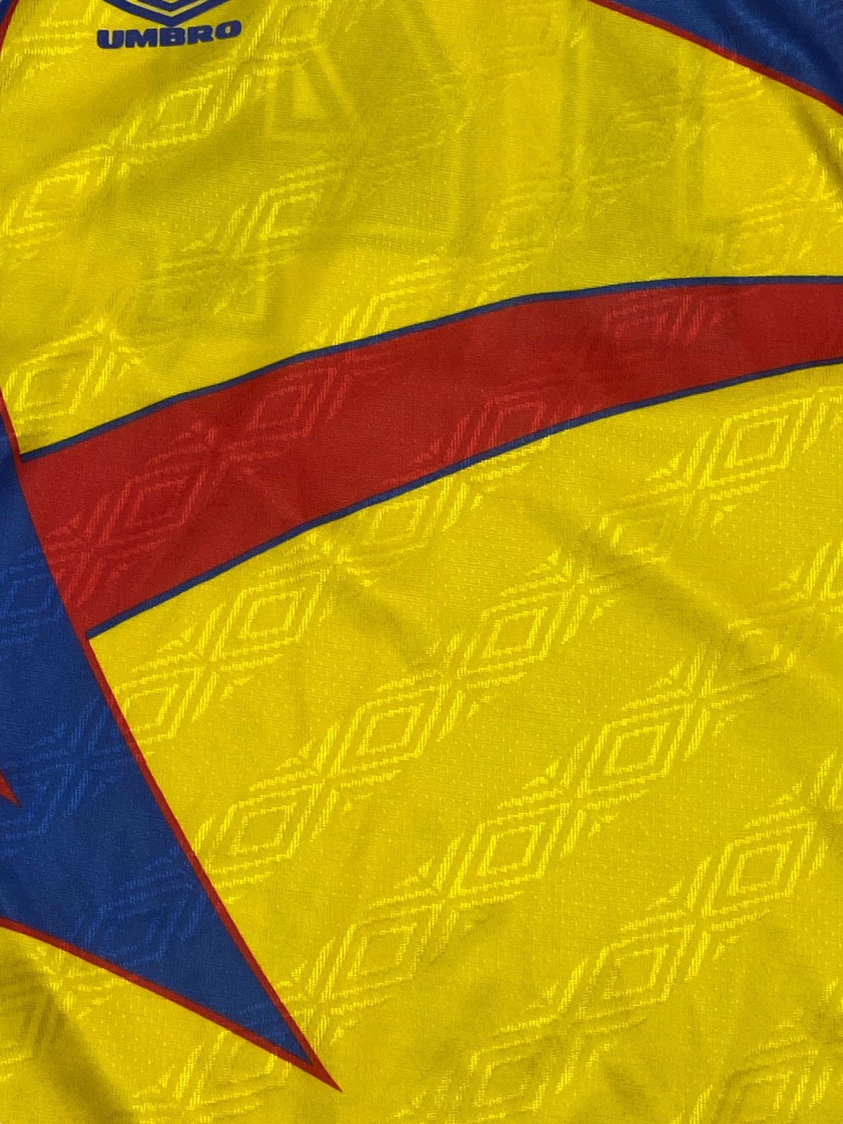 Umbro 90s Vintage UMBRO Crazy Longsleeved Jersey N14 Size US M / EU 48-50 / 2 - 3 Thumbnail