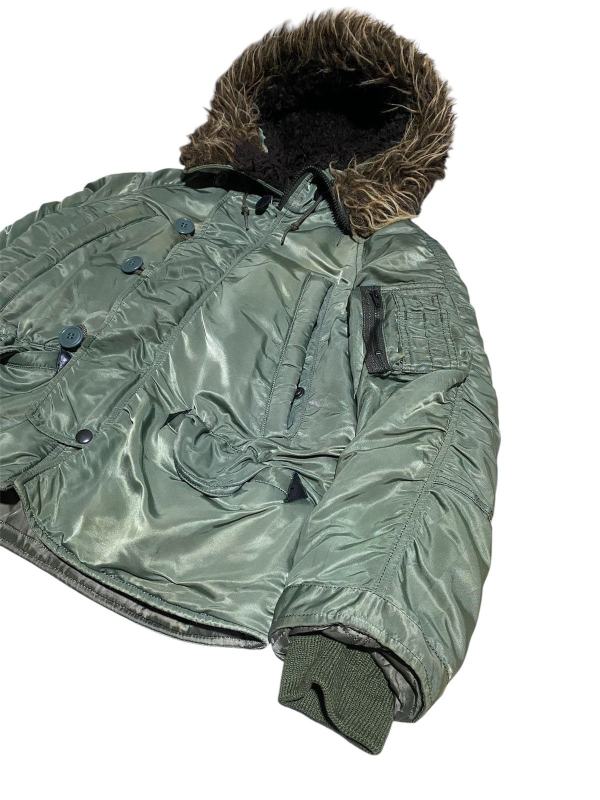 14th Addiction × KMRii goa bono style - rna inc slang n2b fur bomber jacket Size US M / EU 48-50 / 2 - 3 Thumbnail