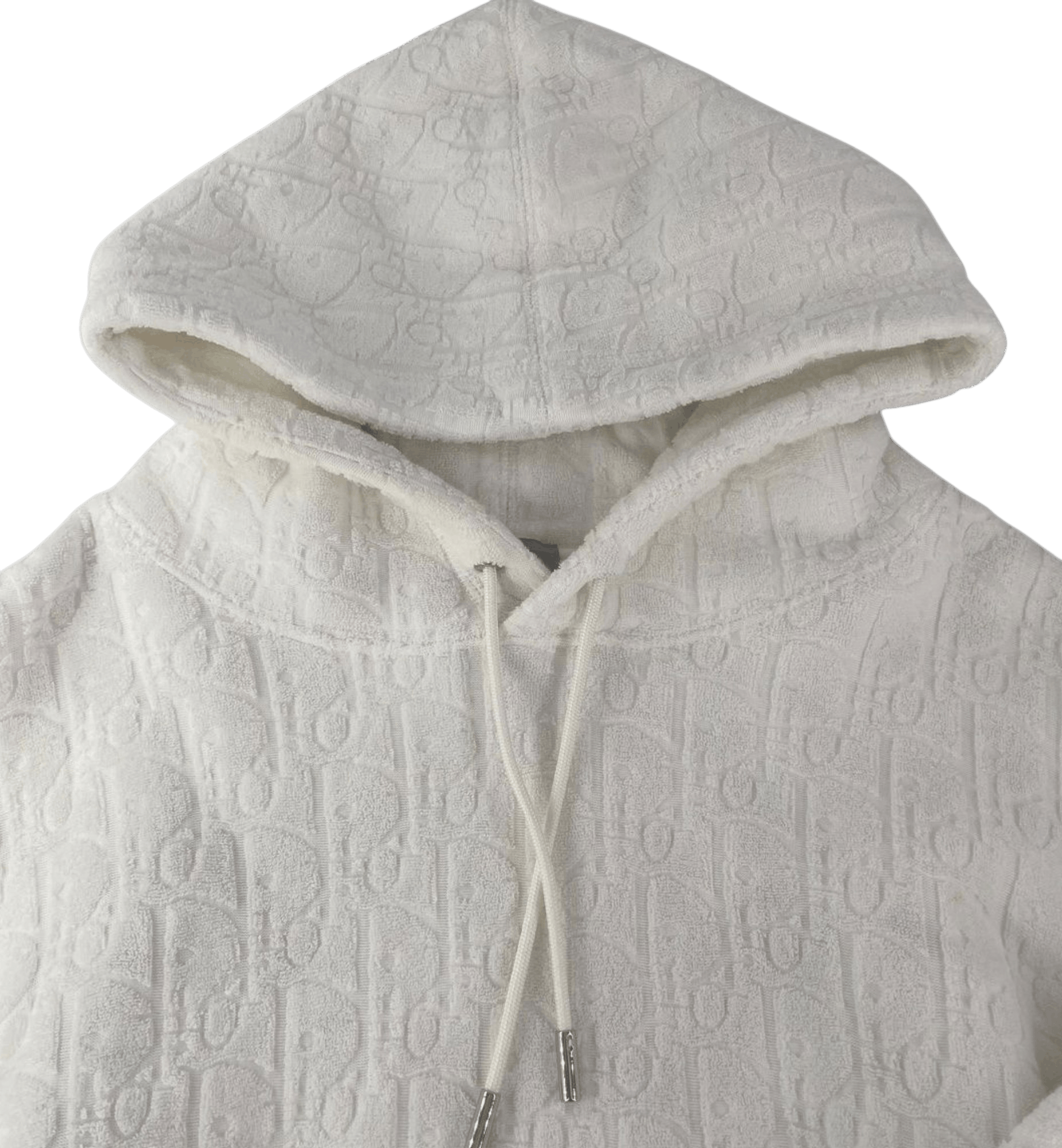 Dior Dior Oblique Monogram Towel Hooded Sweatshirt Size US M / EU 48-50 / 2 - 3 Thumbnail