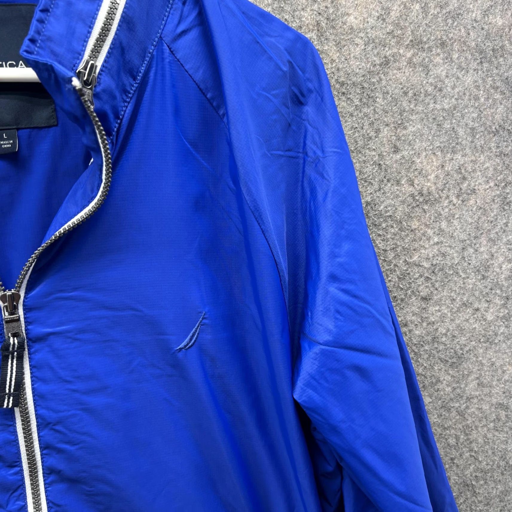 Nautica Nautica Jacket Windbreaker Full Zip Blue Large Men Regular Size L Nylon Parka Vintage no Size US L / EU 52-54 / 3 - 4 Thumbnail