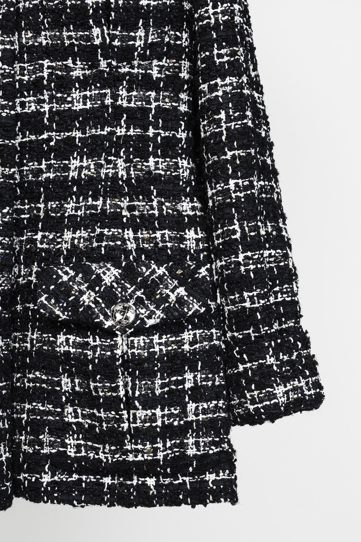 Chanel Chanel Bouclè Fantasy Tweed Planisphere Short Jacket Size M / US 6-8 / IT 42-44 - 7 Thumbnail