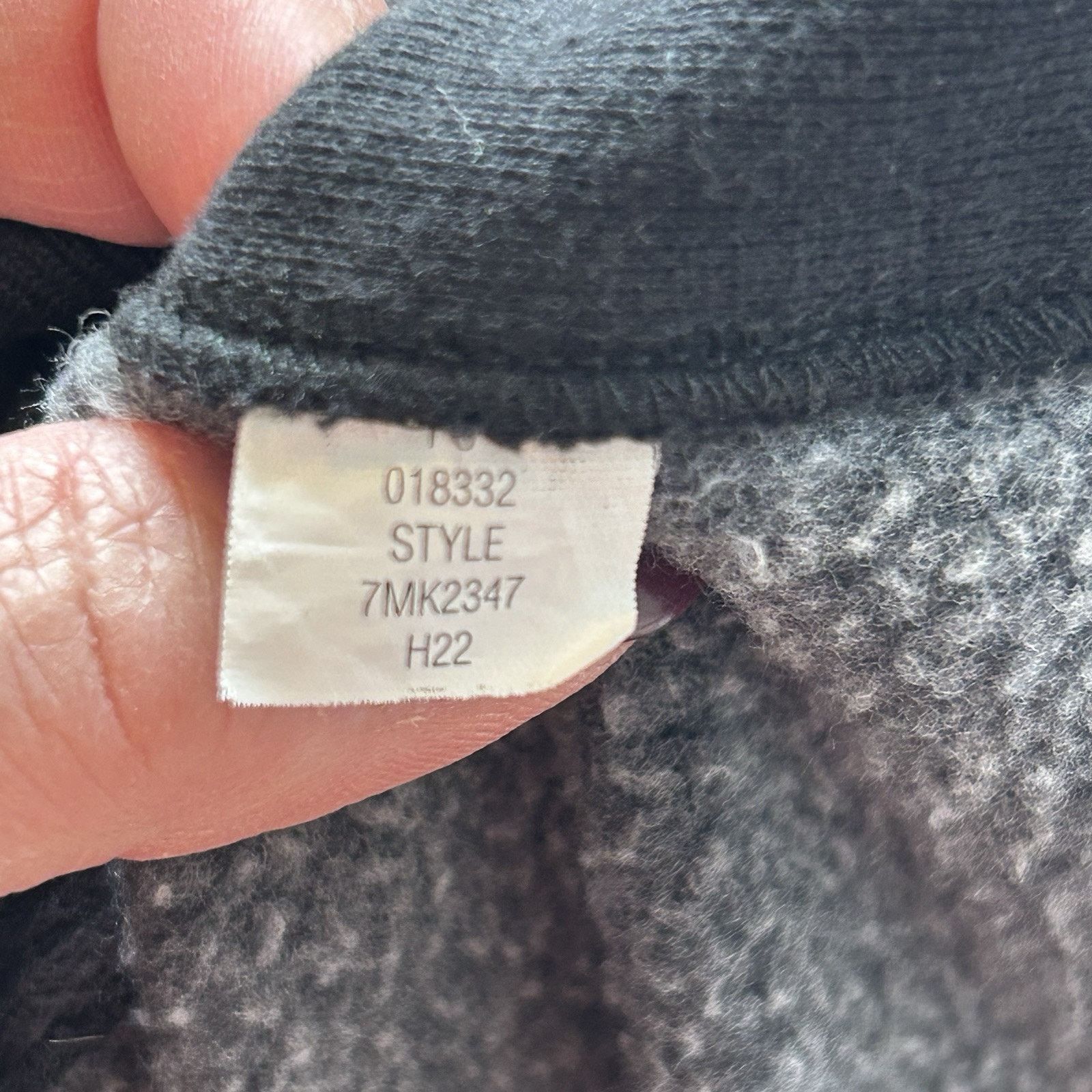Lucky Brand Lucky Brand Y2K Sweatshirt Jacket Black XL Zip Fleece Lined Size US XL / EU 56 / 4 - 7 Thumbnail
