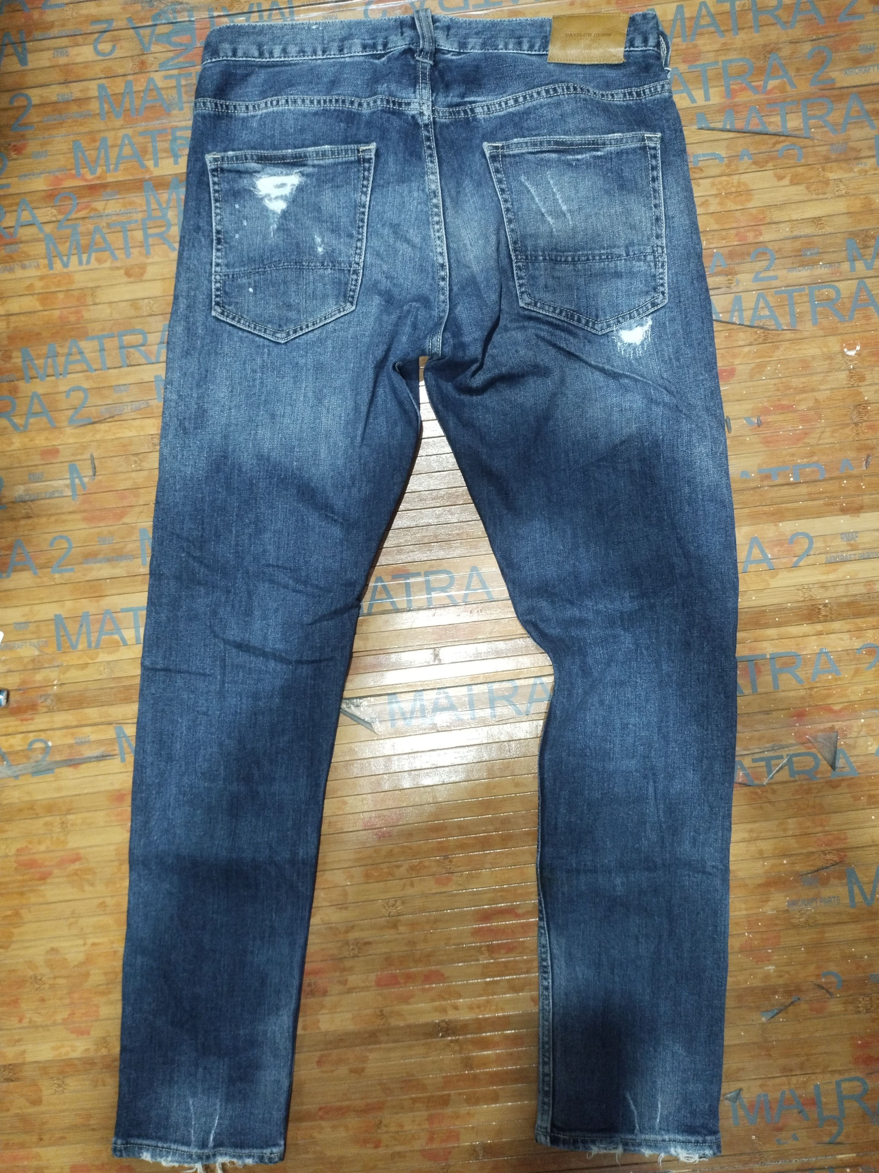 Vintage Bayflow Denim Tapered "Atretchable" Sz 30" Size US 30 / EU 46 - 2 Thumbnail