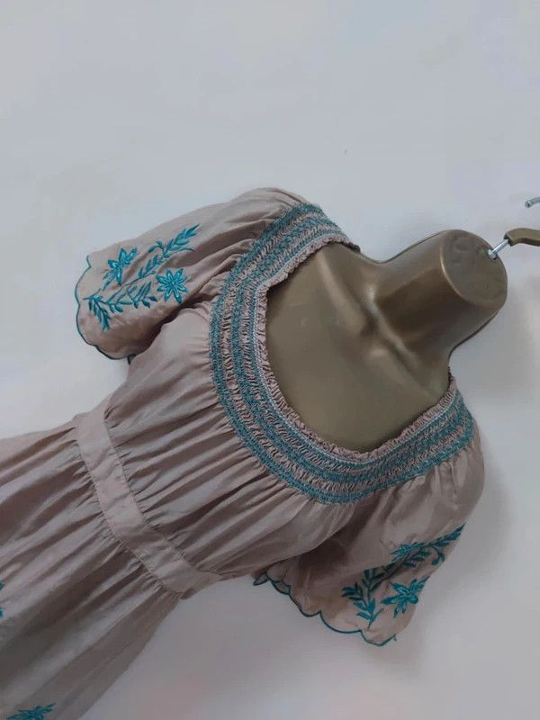 Vintage Vintage short sleeved top Size L / US 10 / IT 46 - 2 Thumbnail