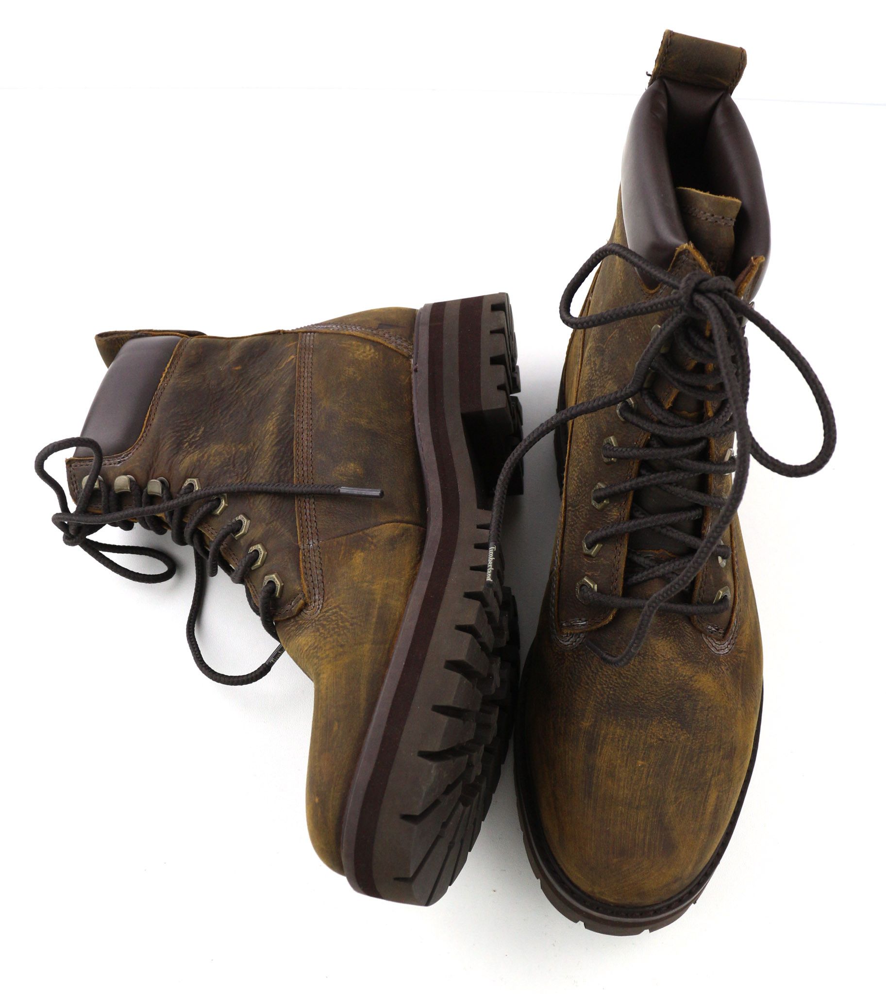 Timberland A2BSR-A4519 EU43/43.5 Brown Leather Aged Look 80841 Size US 10.5 / EU 43-44 - 7 Thumbnail