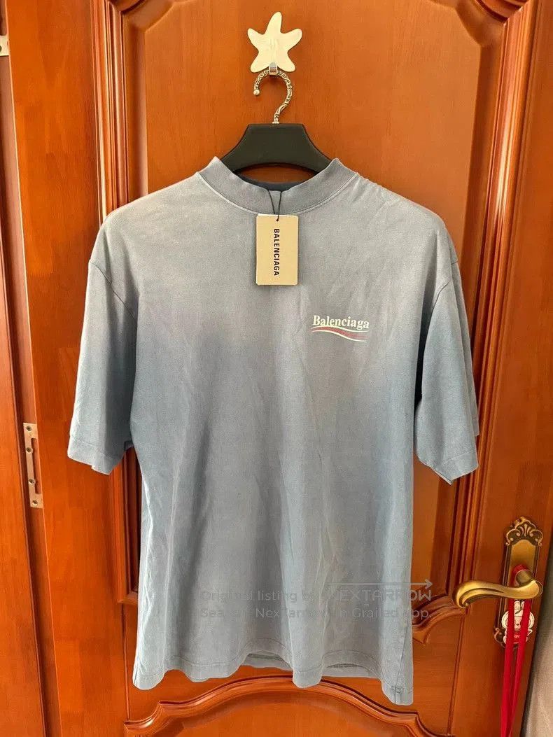 Balenciaga Balenciaga Coke Print Short Sleeve S. Size US S / EU 44-46 / 1 - 4 Thumbnail