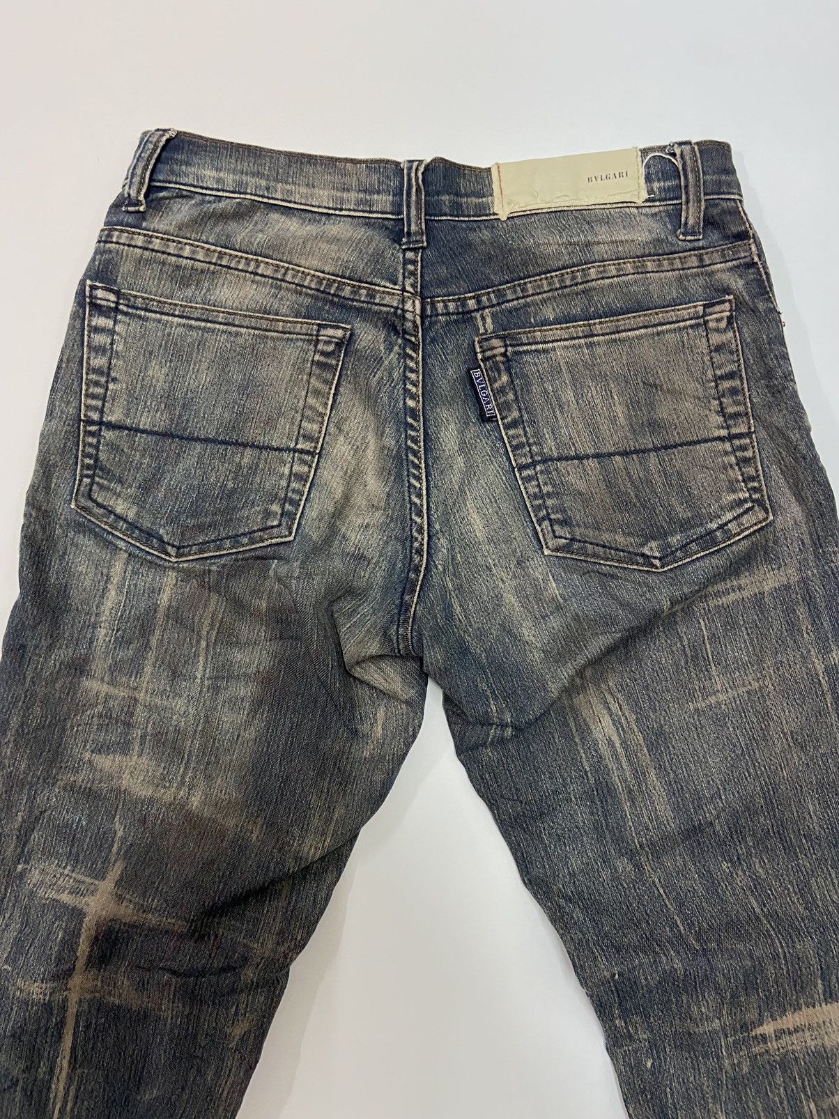 Bvlgari BVLGARI FLARE JEANS Size 29" - 3 Thumbnail