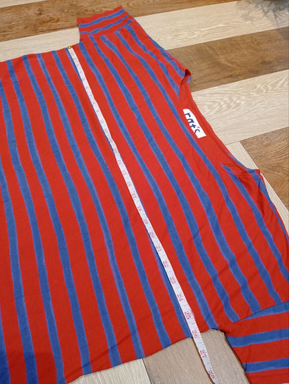 Tsumori Chisato CAT'S TSUMORI CHISATO ISSEY MIYAKE STRIPED BAGGY TEES Size M / US 6-8 / IT 42-44 - 6 Thumbnail