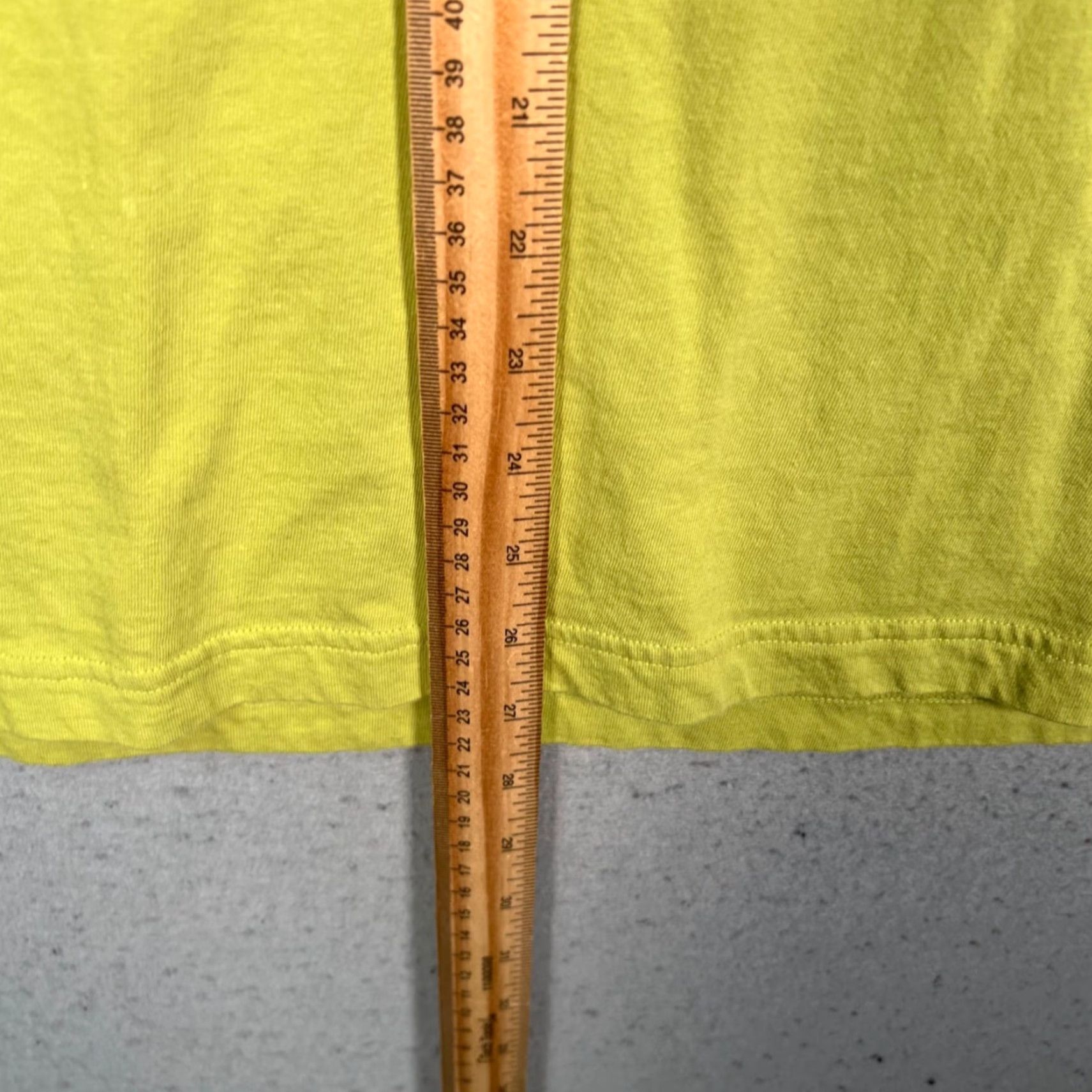 Muji VINTAGE Muji Womens XL Lime Green Long Sleeve T-Shirt 100% Cotton Casual Green Womens XL T-Shirt 90s? Size XL / US 12-14 / IT 48-50 - 6 Thumbnail