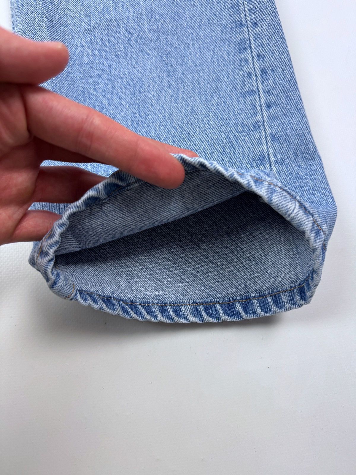 Levi's 1990’s Vintage Levi’s 501 Washed Denim Jeans Pants Size US 33 - 6 Thumbnail