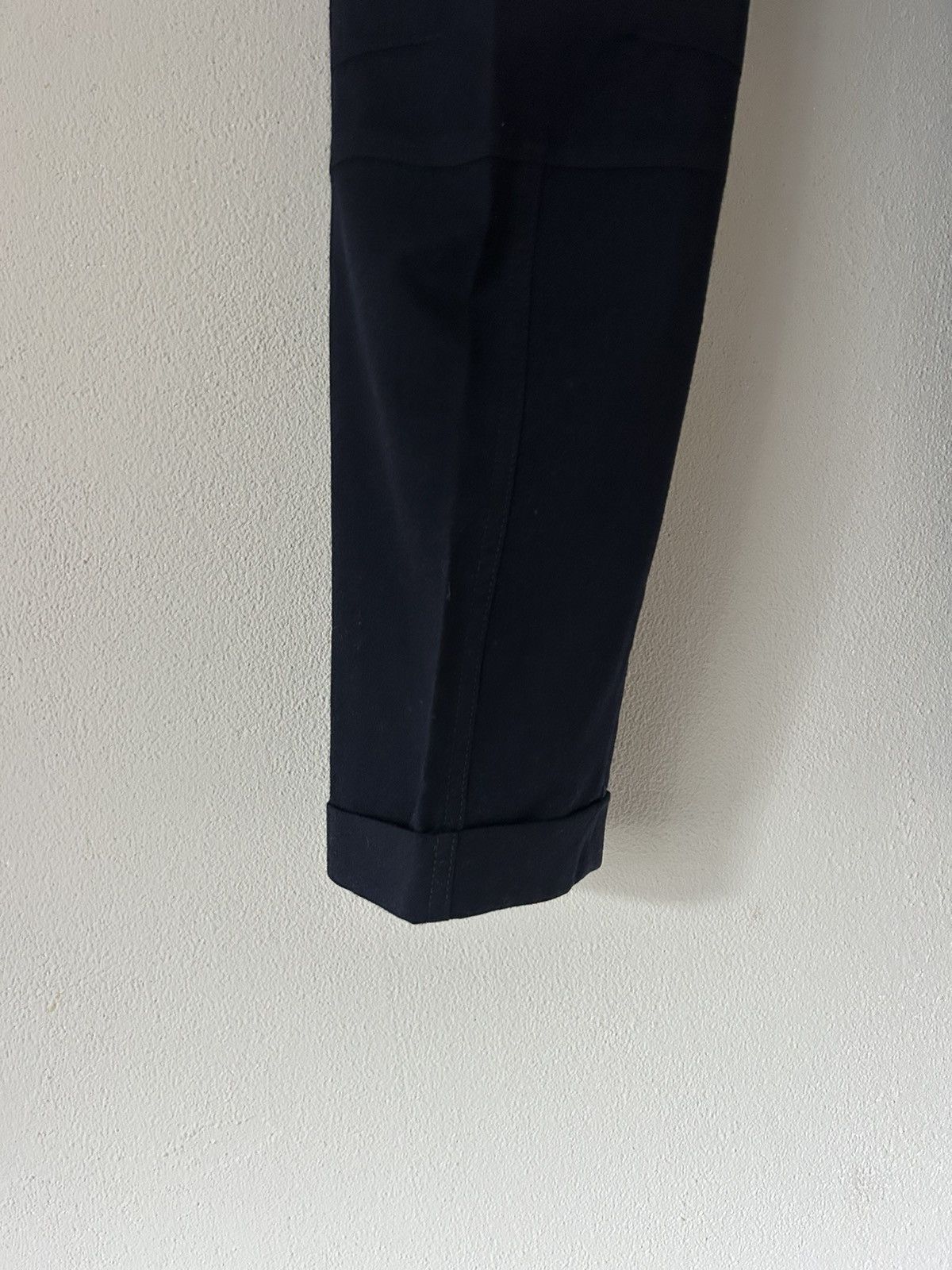 Brunello Cucinelli Brunello Cucinelli Navy Wool Cargo Trousers Size US 34 / EU 50 - 7 Thumbnail