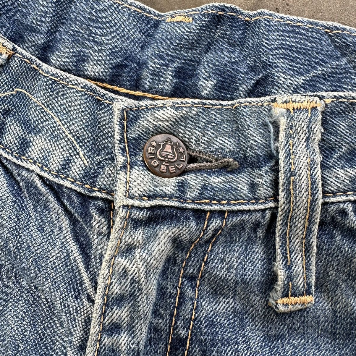 Japanese Brand Vintage Japanese Talon Faded Denim Jean Pant W33 Size US 33 - 4 Thumbnail