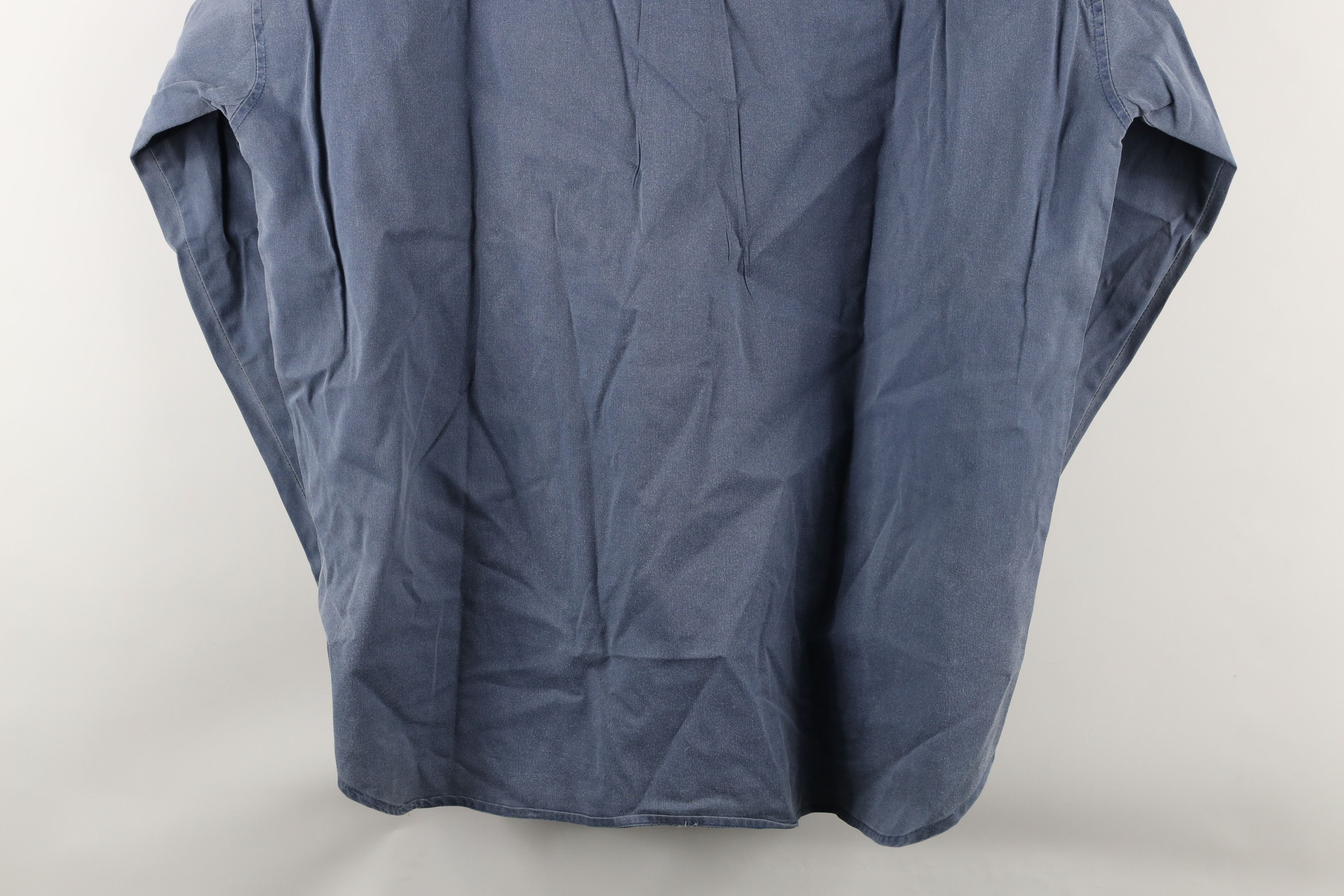 Vintage Vintage 90 Streetwear Stonewash Collared Button Down Shirt Size US L / EU 52-54 / 3 - 12 Thumbnail