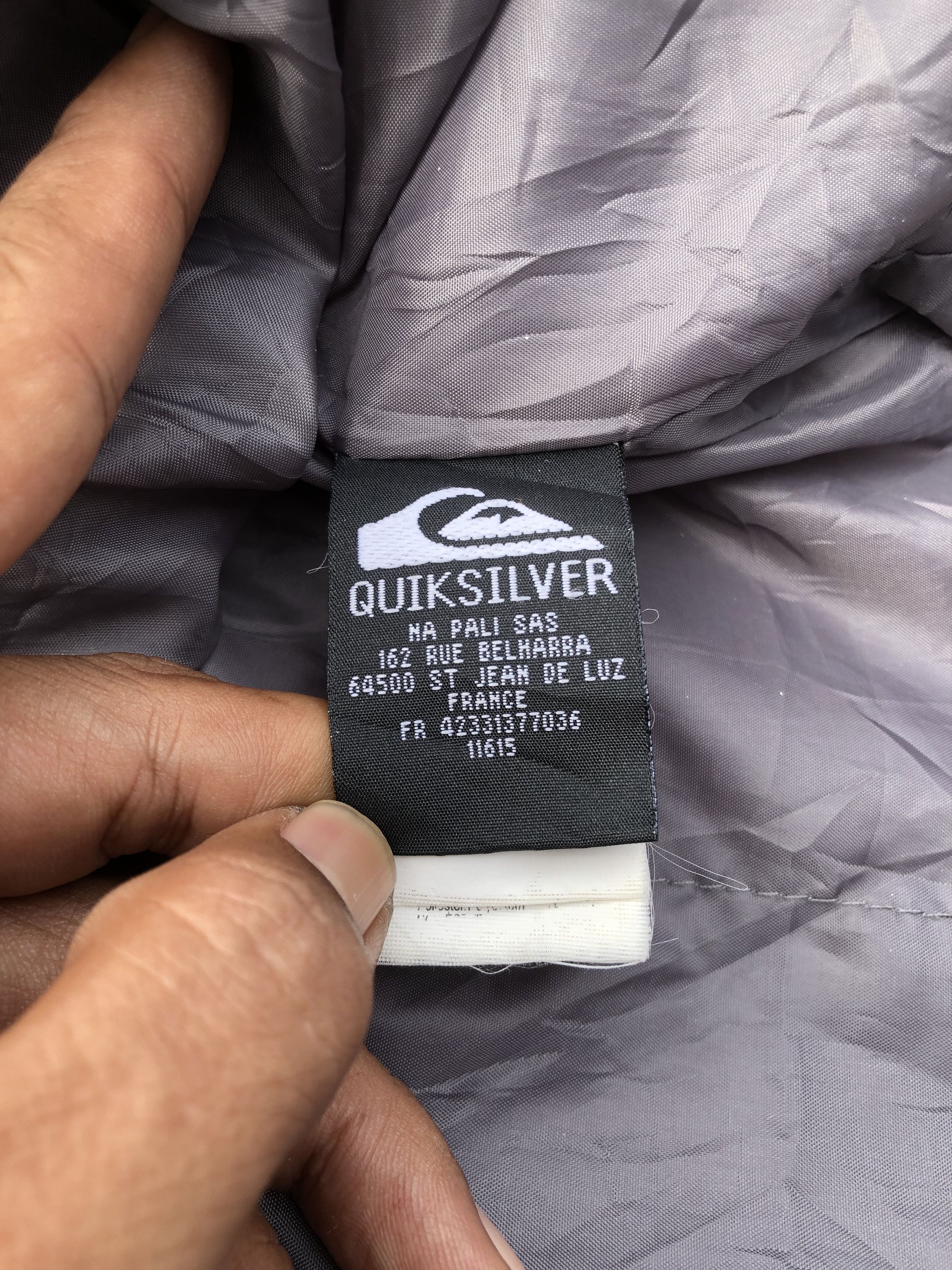 Quiksilver Vintage Fullprinted Quiksilver Quicktech 5000 MM Jacket Size US L / EU 52-54 / 3 - 9 Thumbnail