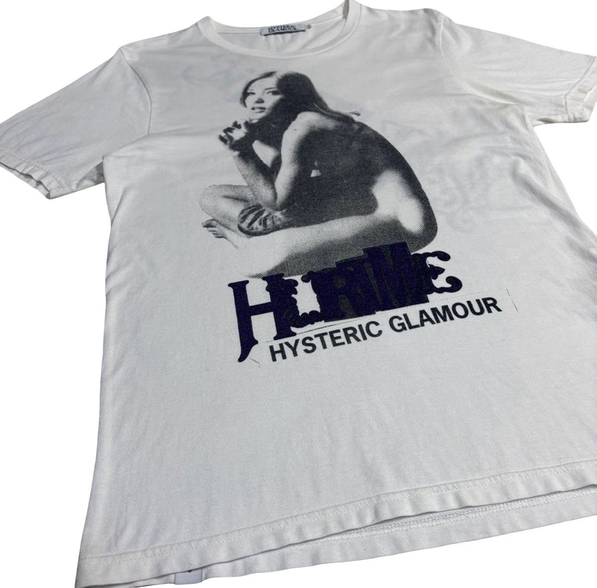 Hysteric Glamour Hysteric Glamour "Hys Girl" Photo Print T-Shirt - White Size US M / EU 48-50 / 2 - 3 Thumbnail