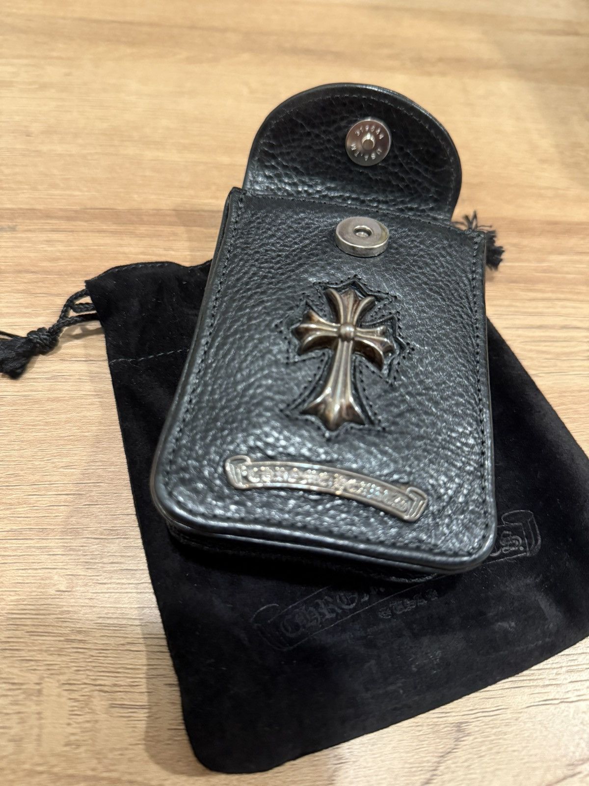 Chrome Hearts Cross Embellished Cigarette Holster Size ONE SIZE - 6 Thumbnail