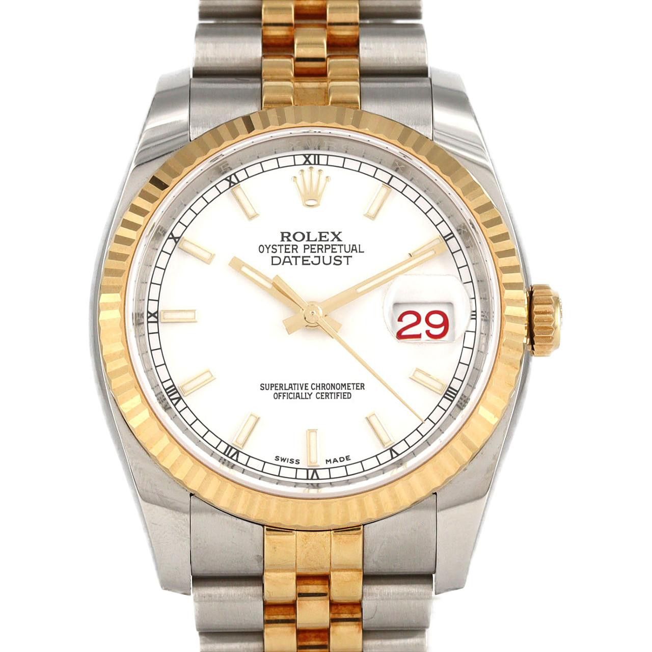 Rolex Rolex Rolex Datejust Stainless Steel x Yellow Gold Watch Metal Automatic 116233 DUTY FREE for USA Size ONE SIZE - 1 Thumbnail