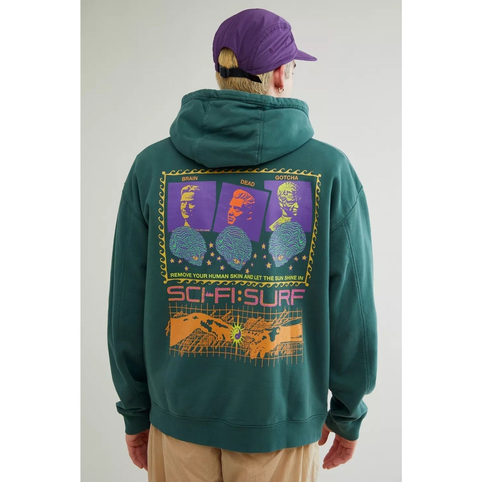 Brain Dead Brain Dead Mind Expansion Hooded Sweatshirt Mens Size Medium Size US M / EU 48-50 / 2 - 4 Thumbnail