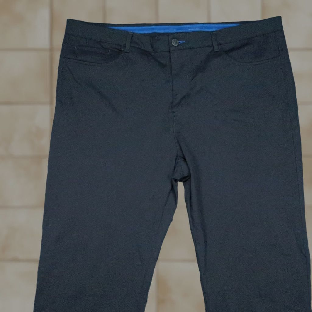 Vintage Twillory Pants Mens 40x32 Gray Chino Stretch Trouser Straight Tailored Fit Size US 40 / EU 56 - 1 Thumbnail