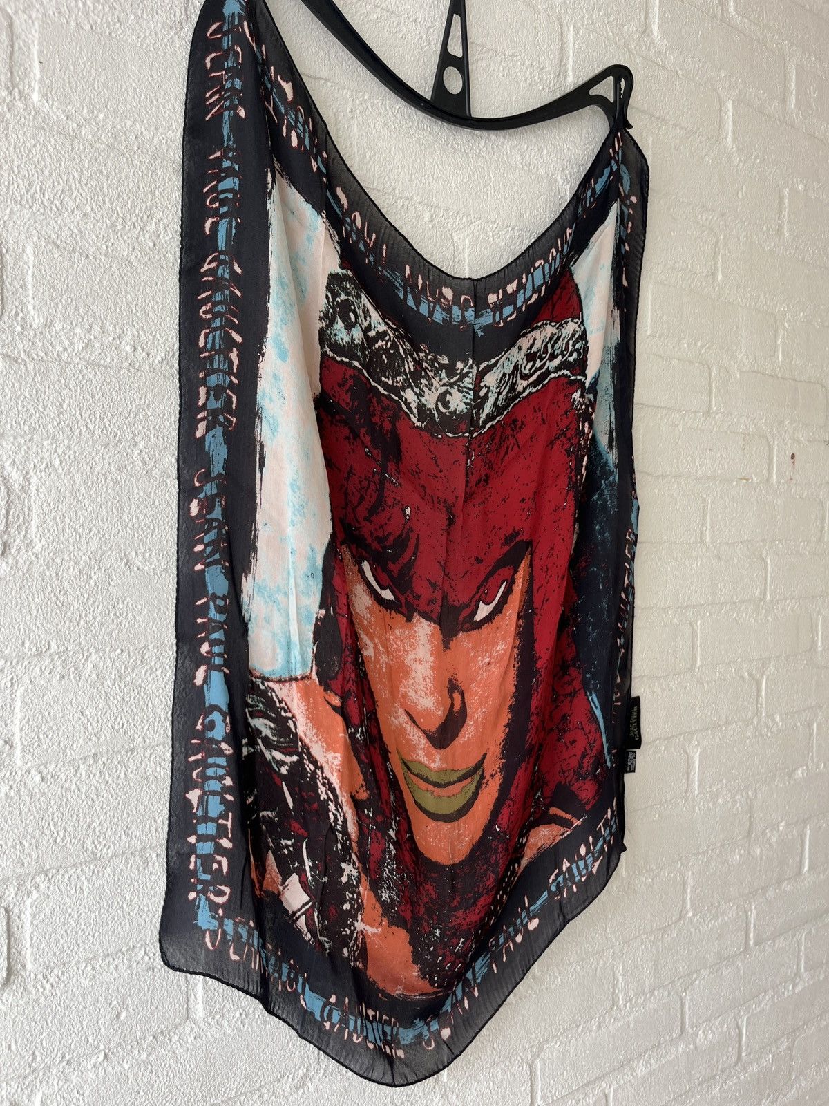 Jean Paul Gaultier Jean Paul Gaultier vinage silk scarf mesh y2k avant-garde Size ONE SIZE - 8 Thumbnail