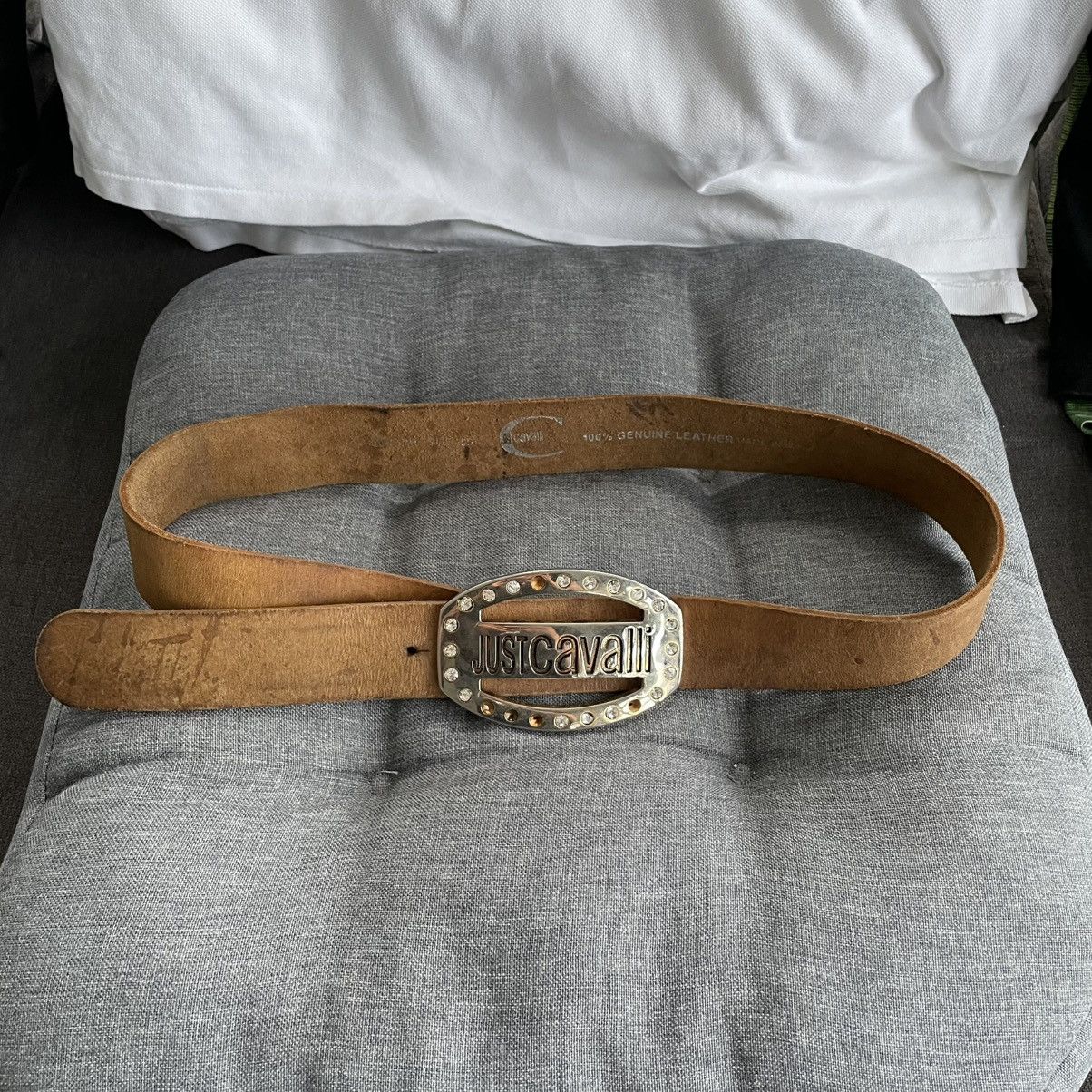 Just Cavalli Vintage 00’s Just Cavalli Avantgarde Leather Belt Size ONE SIZE - 1 Thumbnail