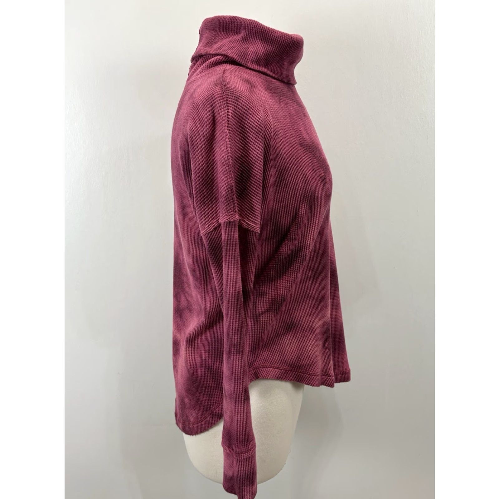 Vintage Maeve Tunic Top By Anthropologie Thermal Turtleneck Zip? No. Size XS / US 0-2 / IT 36-38 - 4 Thumbnail