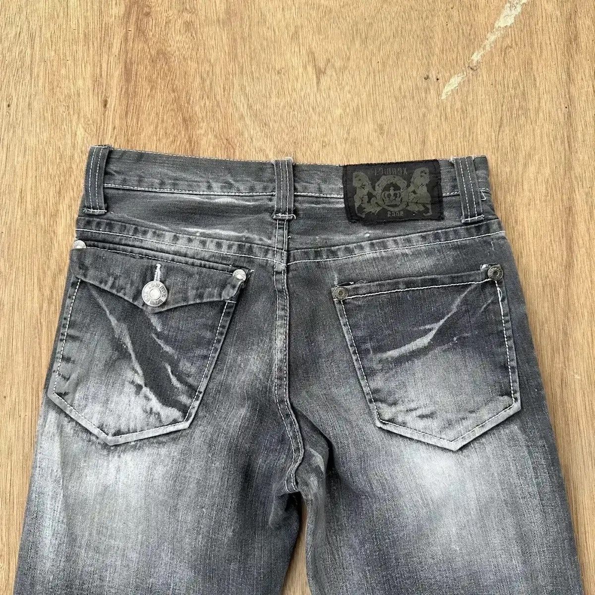 LOWBOX SEND OFFERS 🔥VINTAGE LOWBOX JEANS PUNK BONDAGE FLARE W30 L32 Size US 30 / EU 46 - 11 Thumbnail