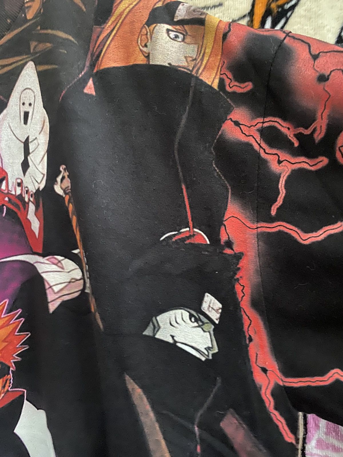 Anime VINTAGE ANIME NARUTO SHIPPUDEN AKATSUKI OVERPRINT Size US XL / EU 56 / 4 - 3 Thumbnail