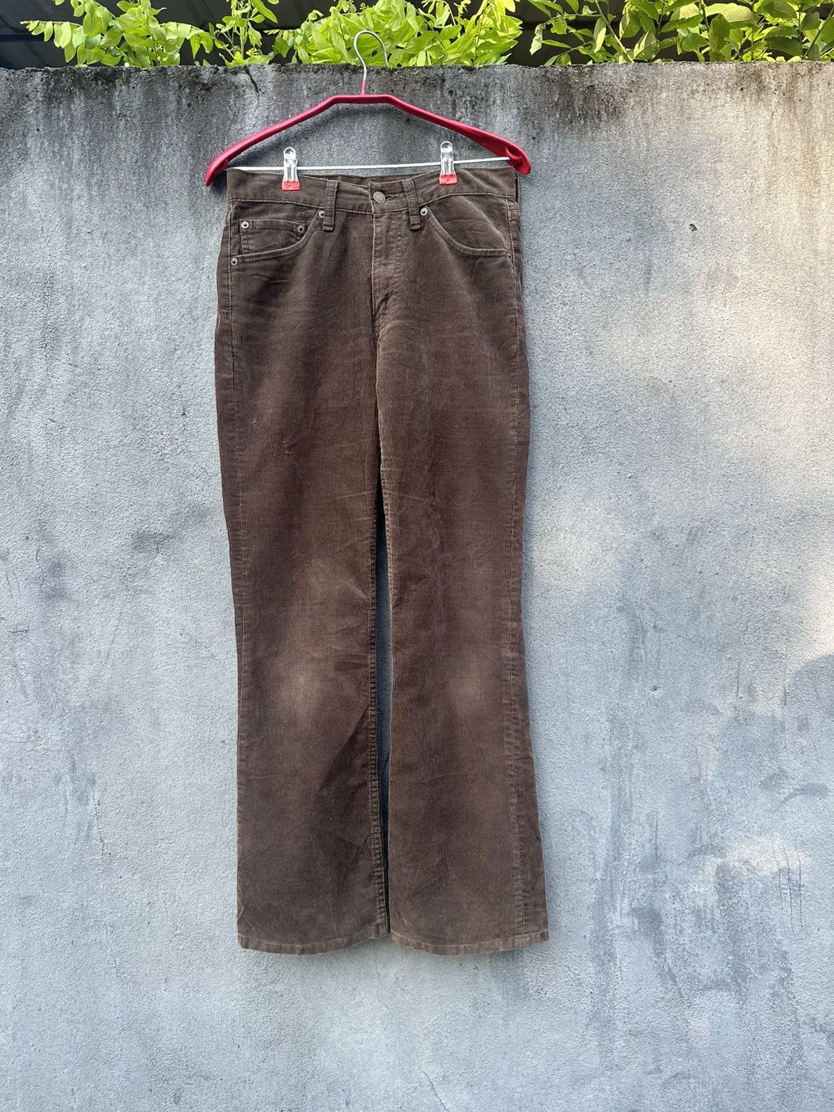 👹Vintage Levis 517 Brown Corduroy Flare Jeans