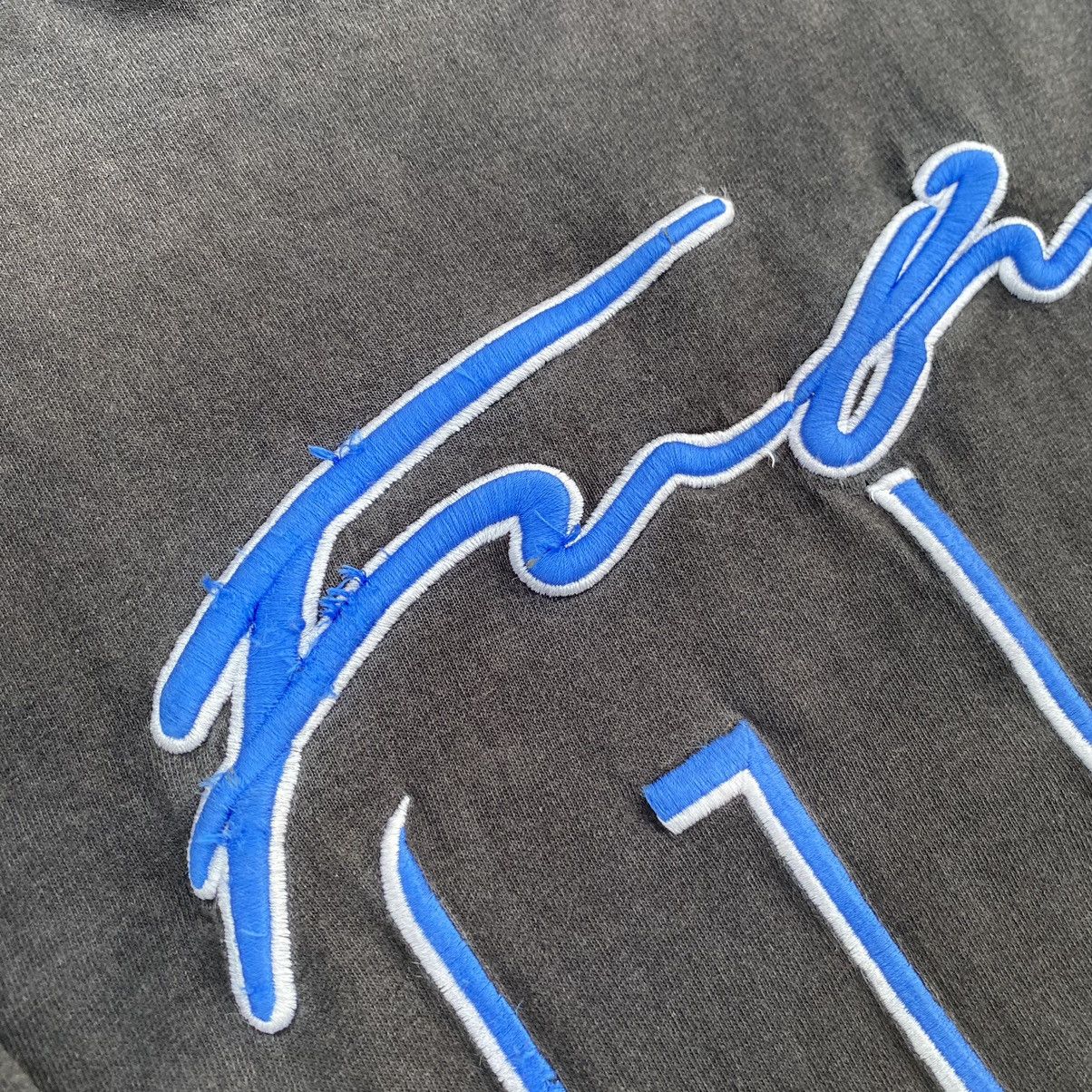 Fubu 💥SICK💥 THRASHED Faded Vintage Y2K Fubu Embroidered ERD TEE Size US XL / EU 56 / 4 - 9 Thumbnail