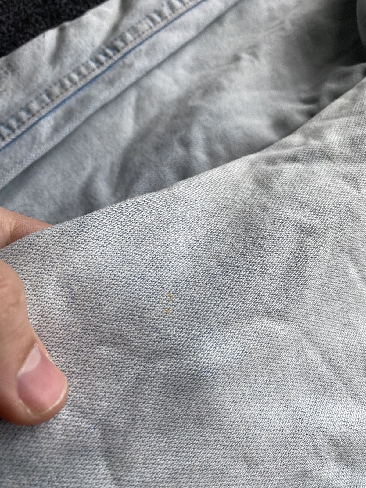 Wrangler 🔥Wrangler Vntg 80s Stone light blue washed distressed jeans Size 28" / US 6 / IT 42 - 18 Thumbnail
