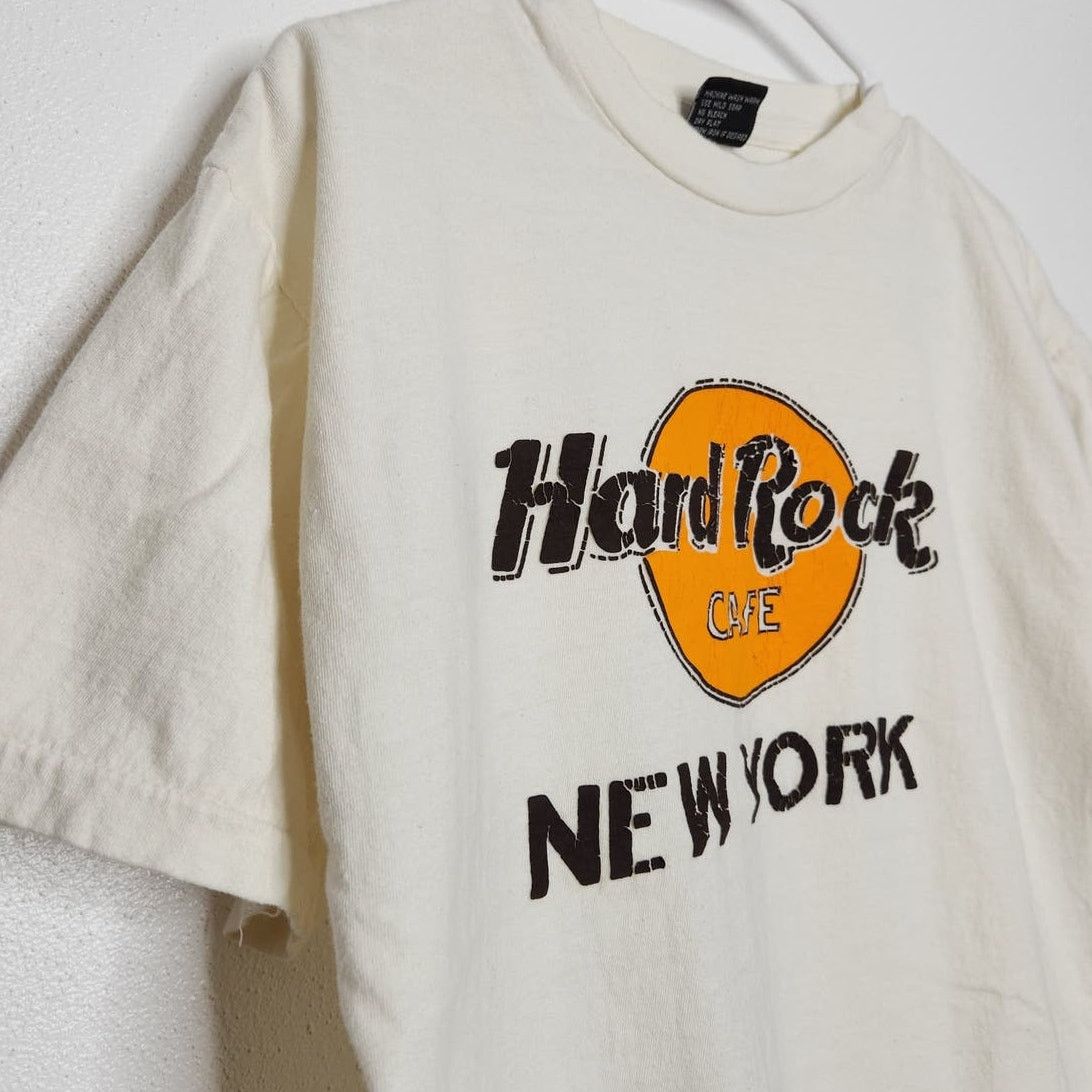 Vintage Vintage Hard Rock Cafe New York Boxy Single Stitch Distress Size US M / EU 48-50 / 2 - 3 Thumbnail