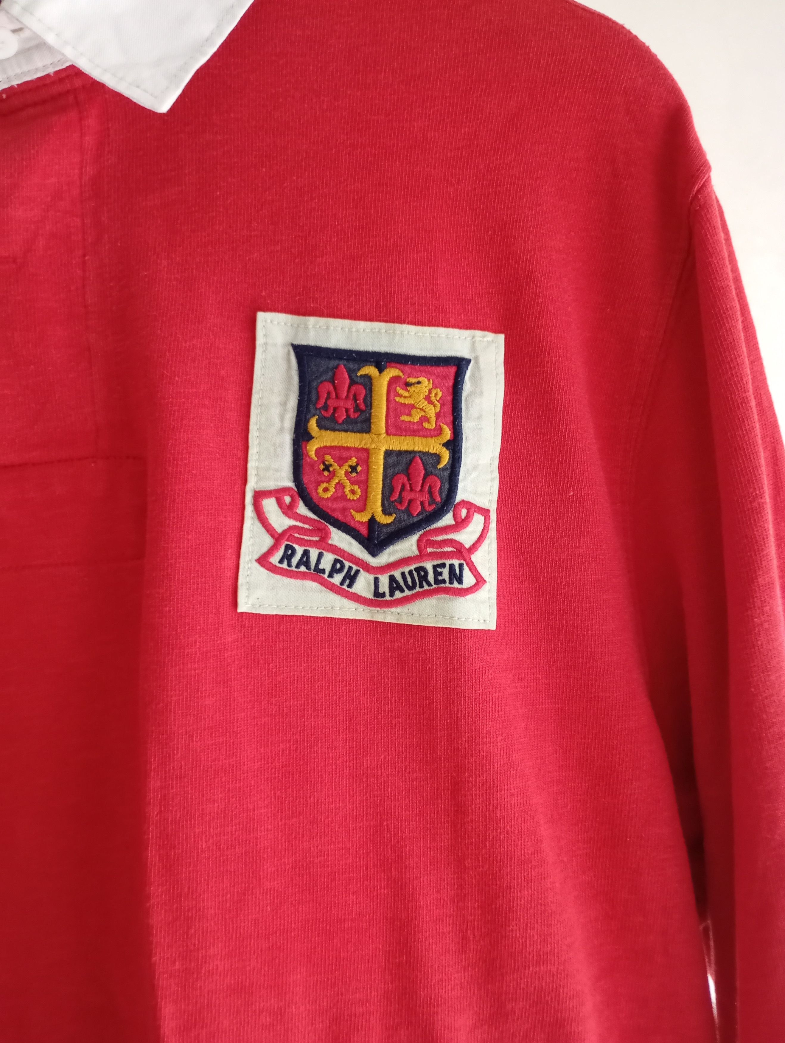 Polo Ralph Lauren Polo Ralph Lauren #3 Polo Rugby Shirt L Size US L / EU 52-54 / 3 - 8 Thumbnail
