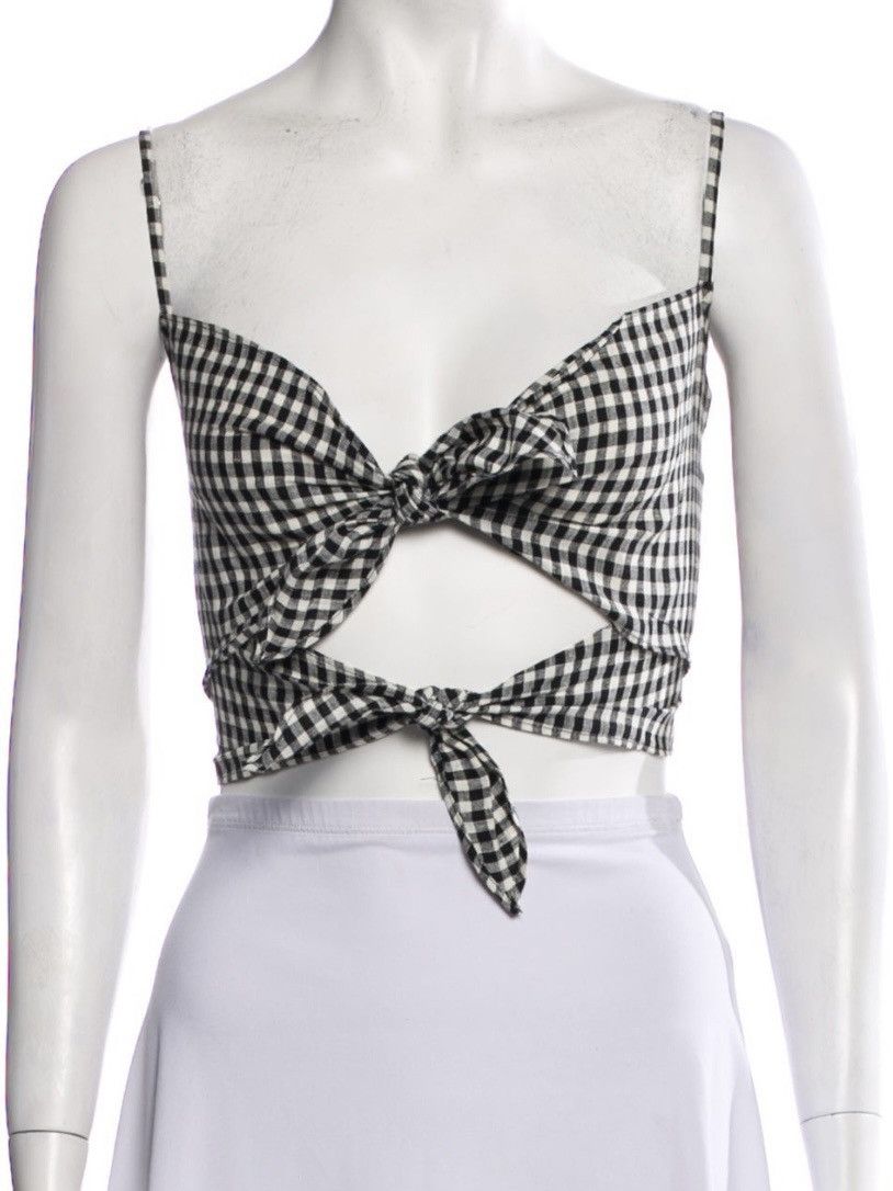 Reformation Reformation linen Crop Top size S Size S / US 4 / IT 40 - 1 Thumbnail