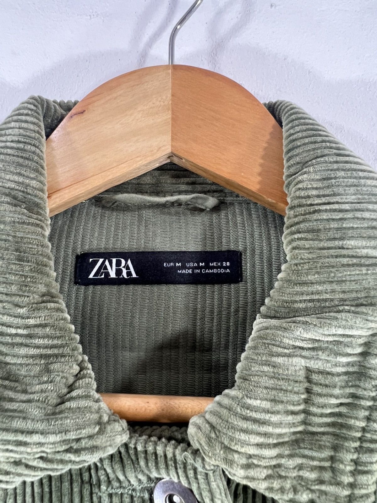 Zara Zara Corduroy Avant Garde Shirt Size US M / EU 48-50 / 2 - 4 Thumbnail