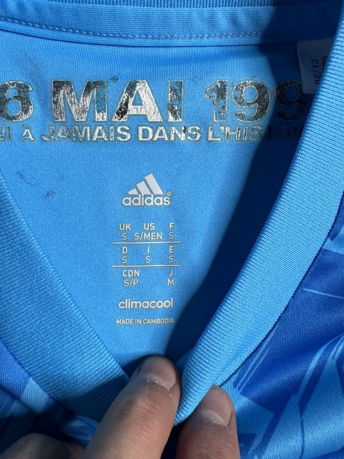 Adidas Adidas 2013 Olympique de Marseille Jersey Men’s Size Medium Size US S / EU 44-46 / 1 - 4 Thumbnail