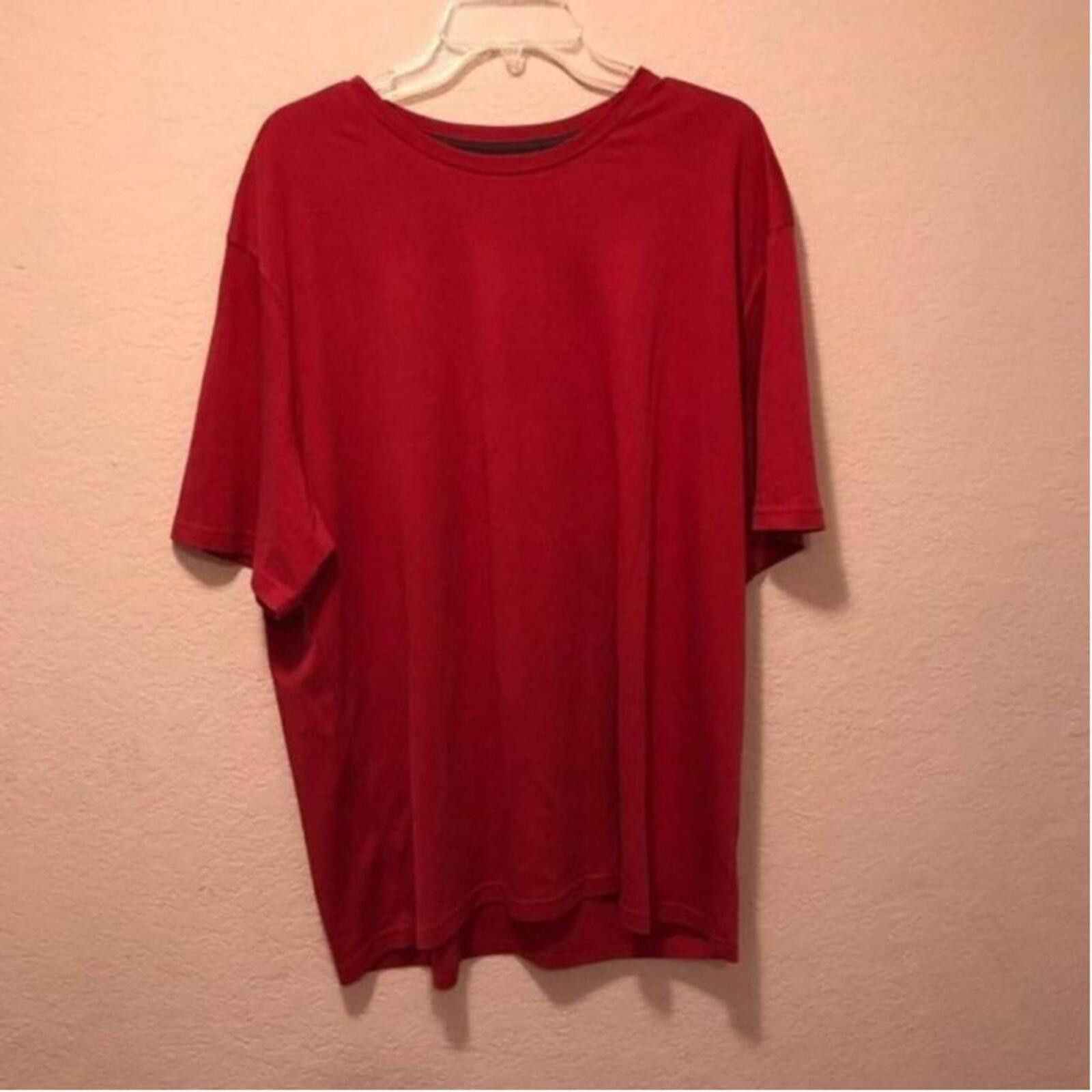 Unknown London Basic Red Short Sleeve T-Shirt Size US XL / EU 56 / 4 - 2 Thumbnail